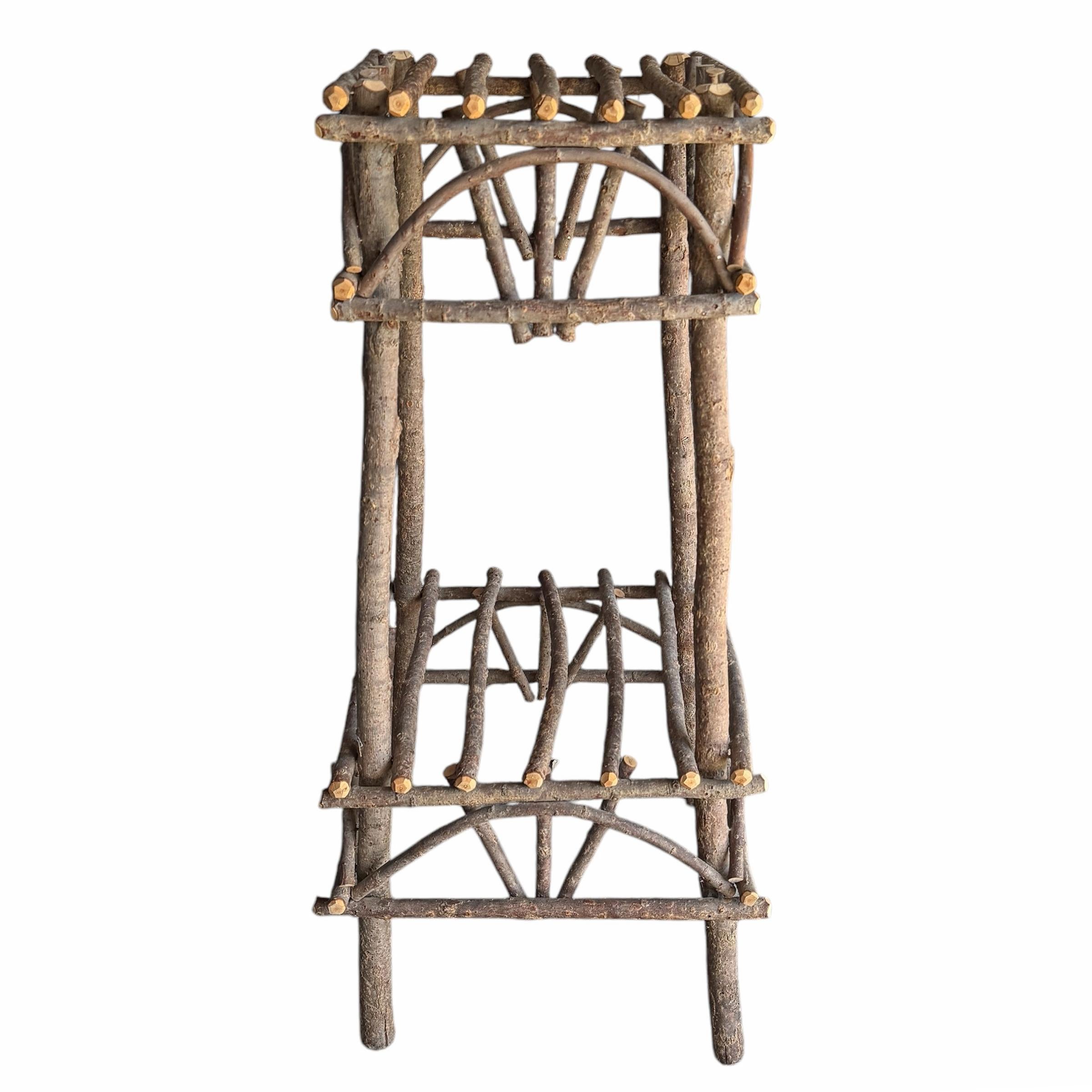Jardinera de estilo Adirondack de finales del siglo XX Hecho a mano en venta