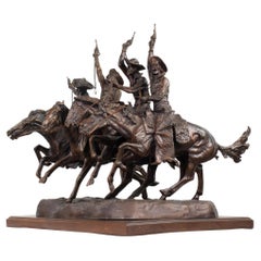 Escultura americana de bronce de finales del siglo XX (after) Frederic Remington