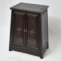 Late 20th Century Asian-Style Two-Door Cabinet