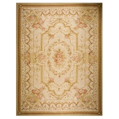 Tappeto Aubusson della fine del XX secolo ( 14' 3'' x 19' - 435 x 580 cm )