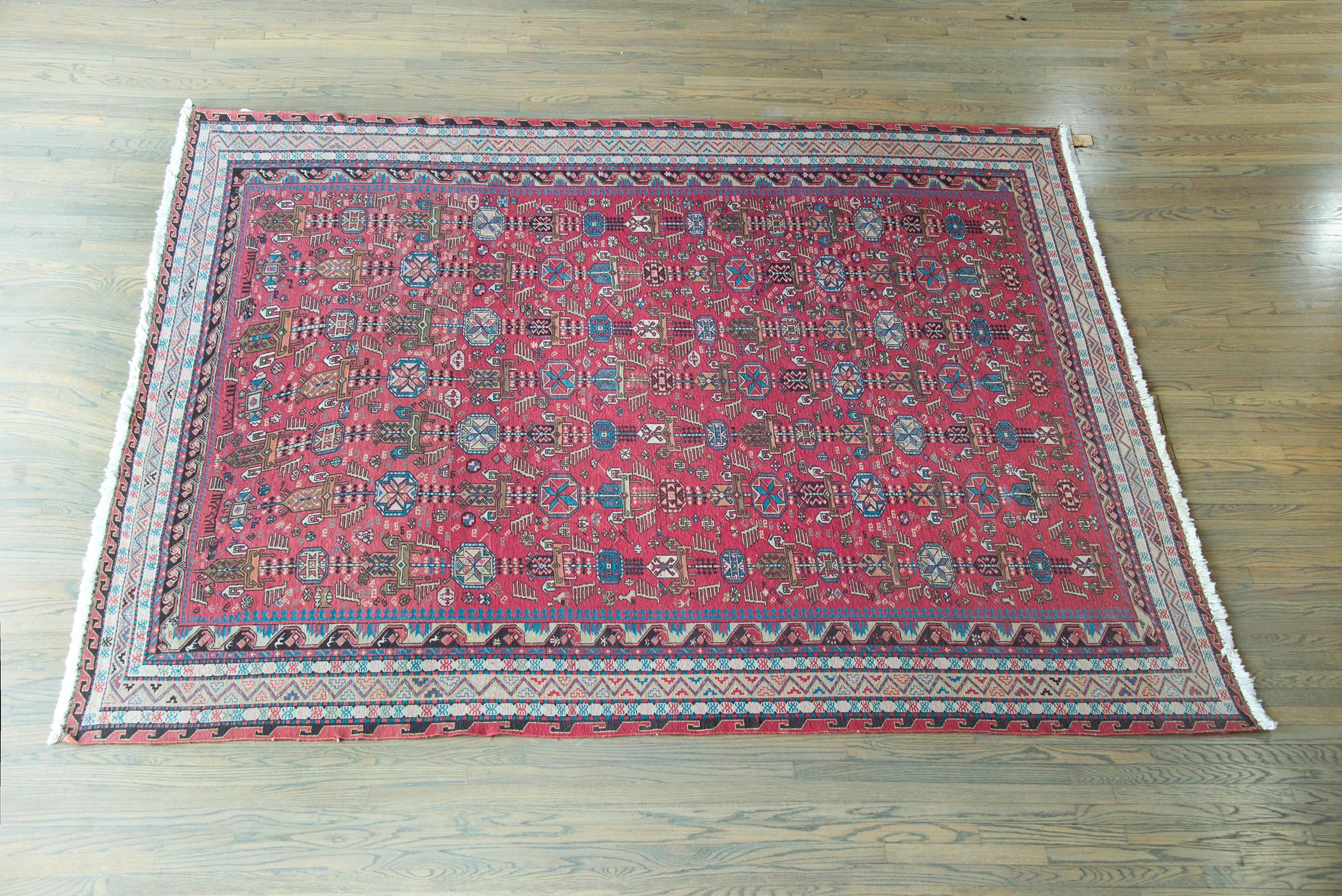 Late 20th Century Azerbaijani Sumac Rug For Sale 6