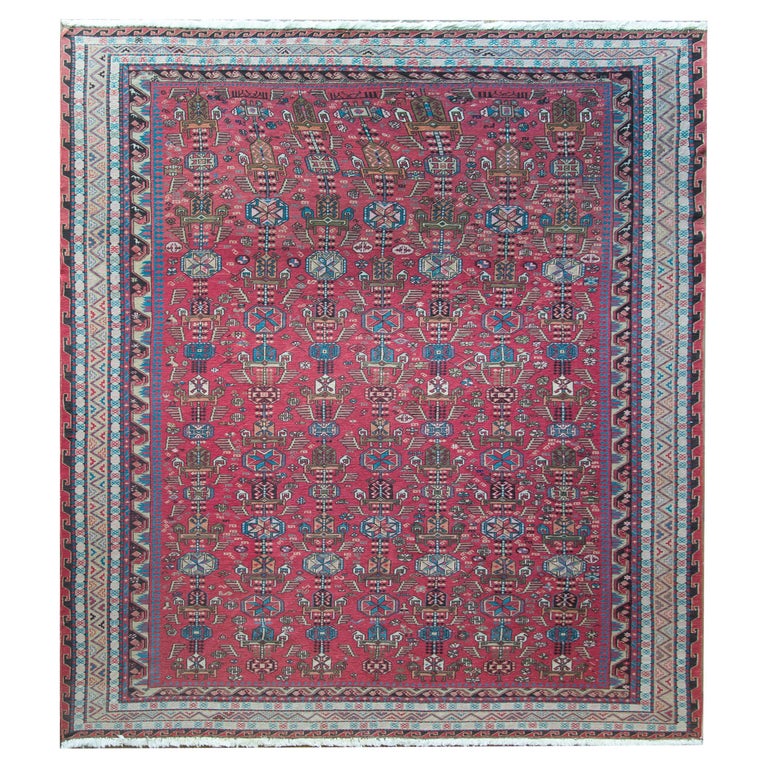 Sumac Rugs Late 20th Century Azerbaijani Sumac Rug For Sale at 1stDibs