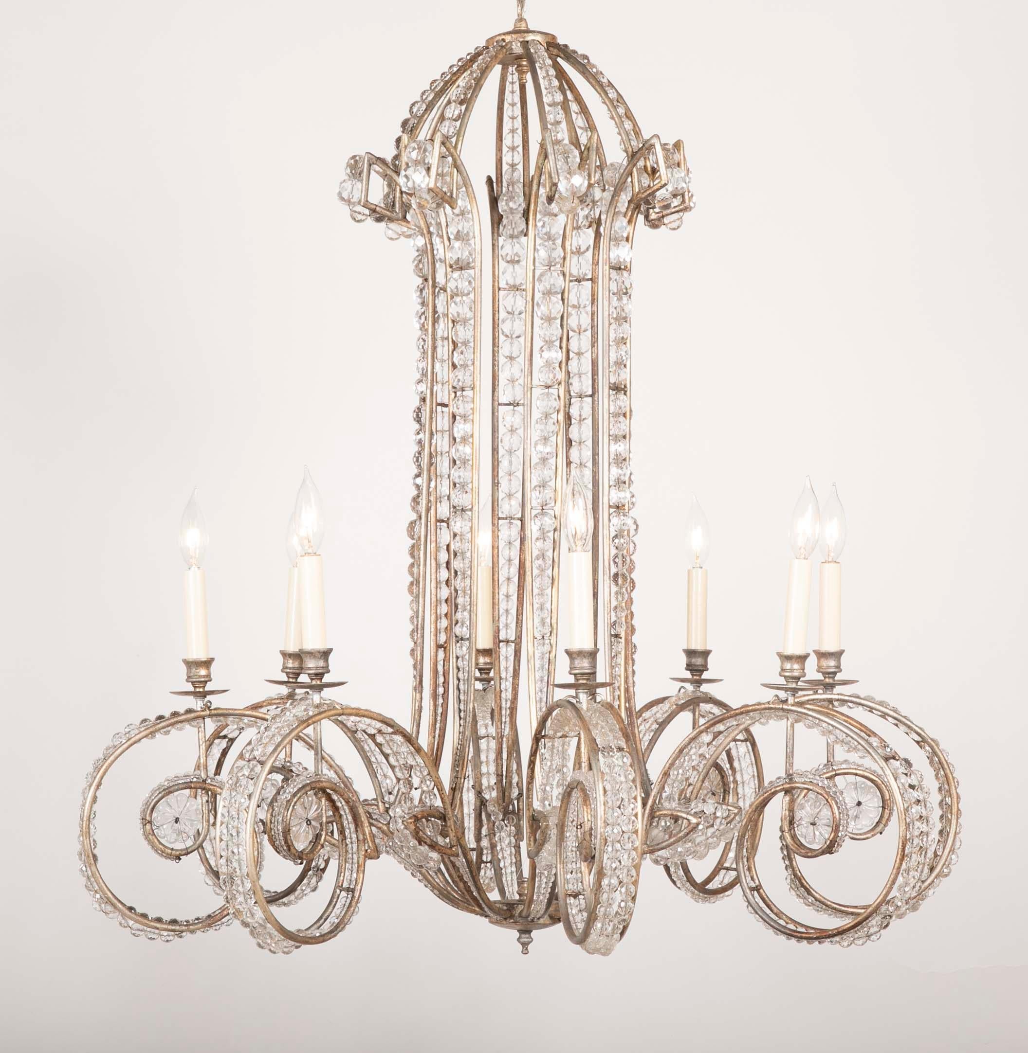 Late 20th Century Bagues Style Chandelier 5