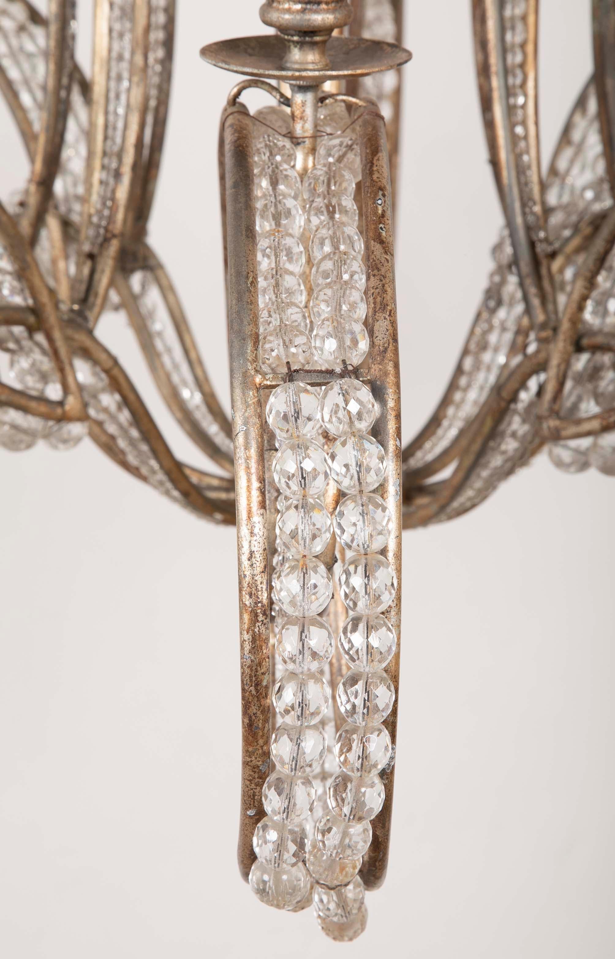 Late 20th Century Bagues Style Chandelier 2