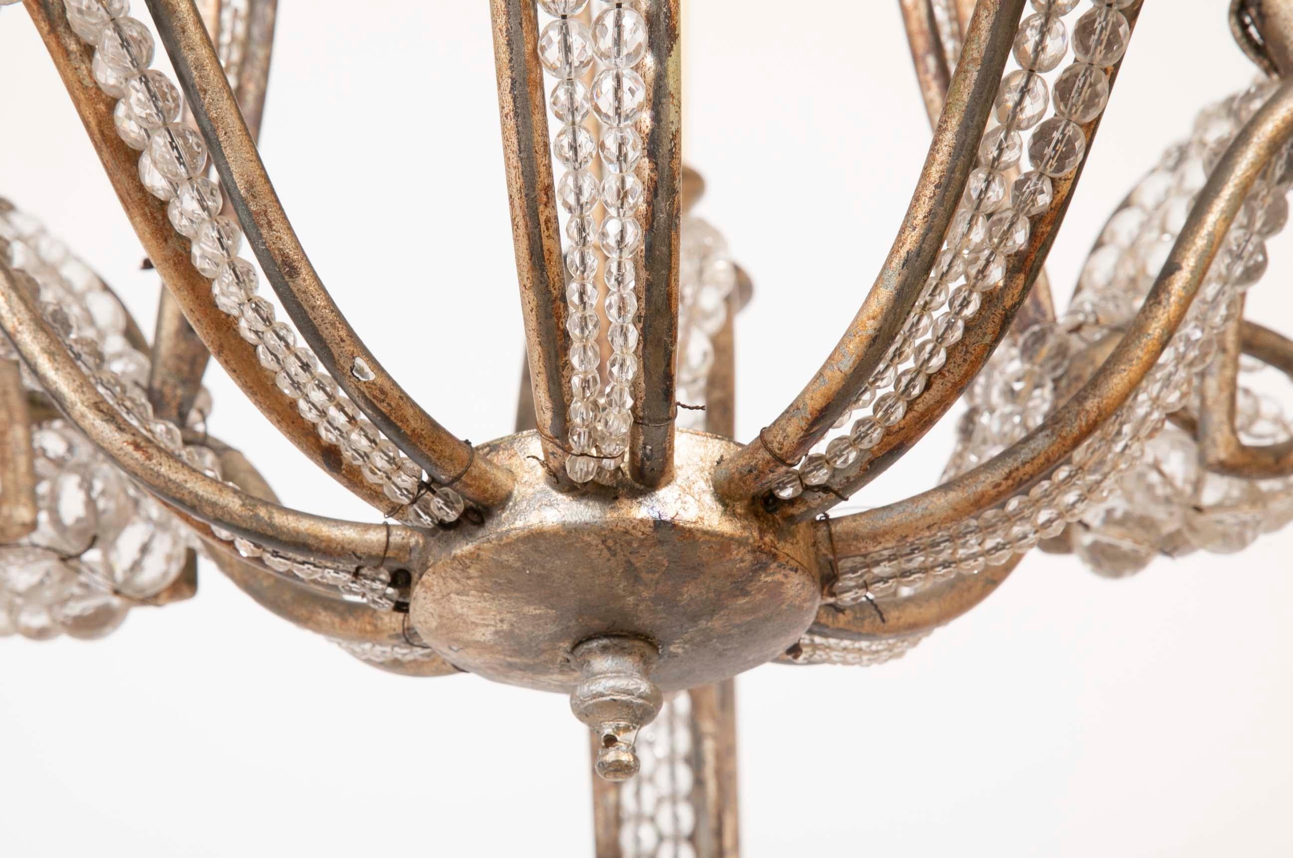 Late 20th Century Bagues Style Chandelier 4