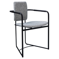 Late 20th Century Bauhaus Style Charcoal 
Grey Upholstery Faye SO2+ Armchair