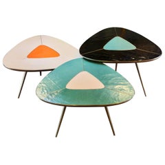 Green Coffee and Cocktail Tables