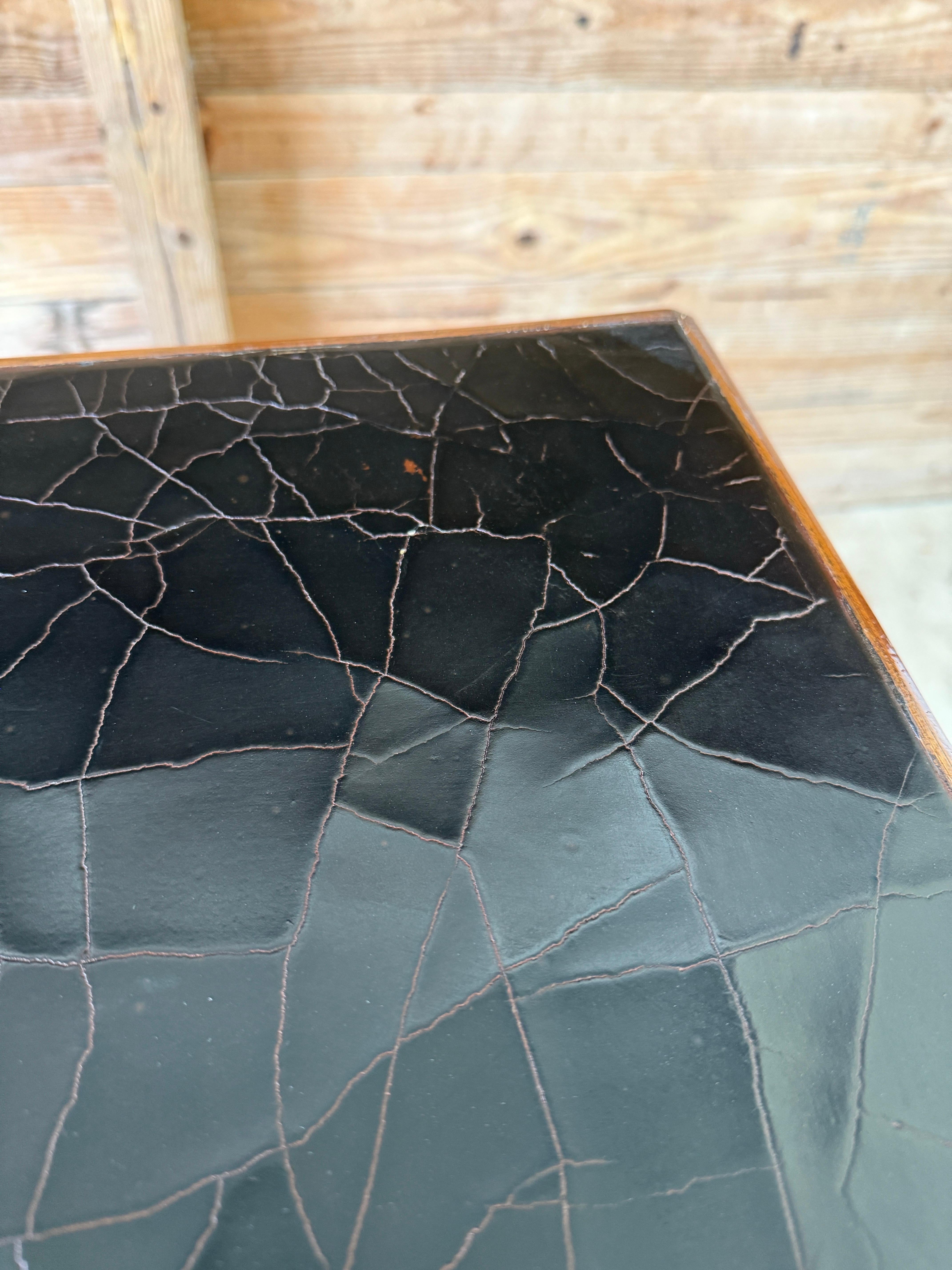 Late 20th Century British Colonial Rattan and Black Lacquered Chest by Milling R 6