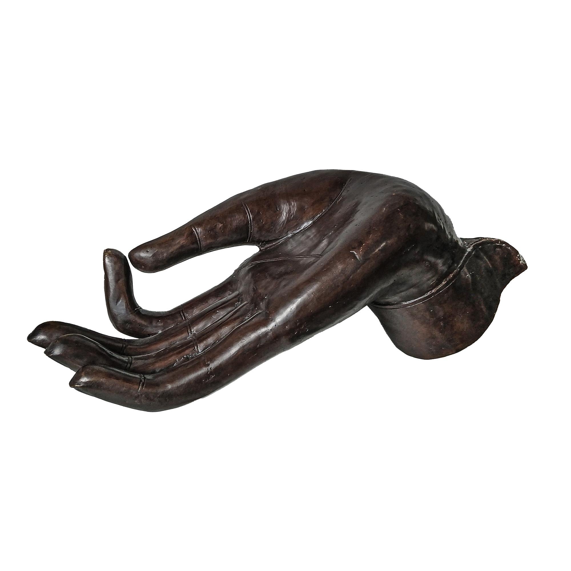 Late 20th Century Bronze Buddha Hand en vente 8