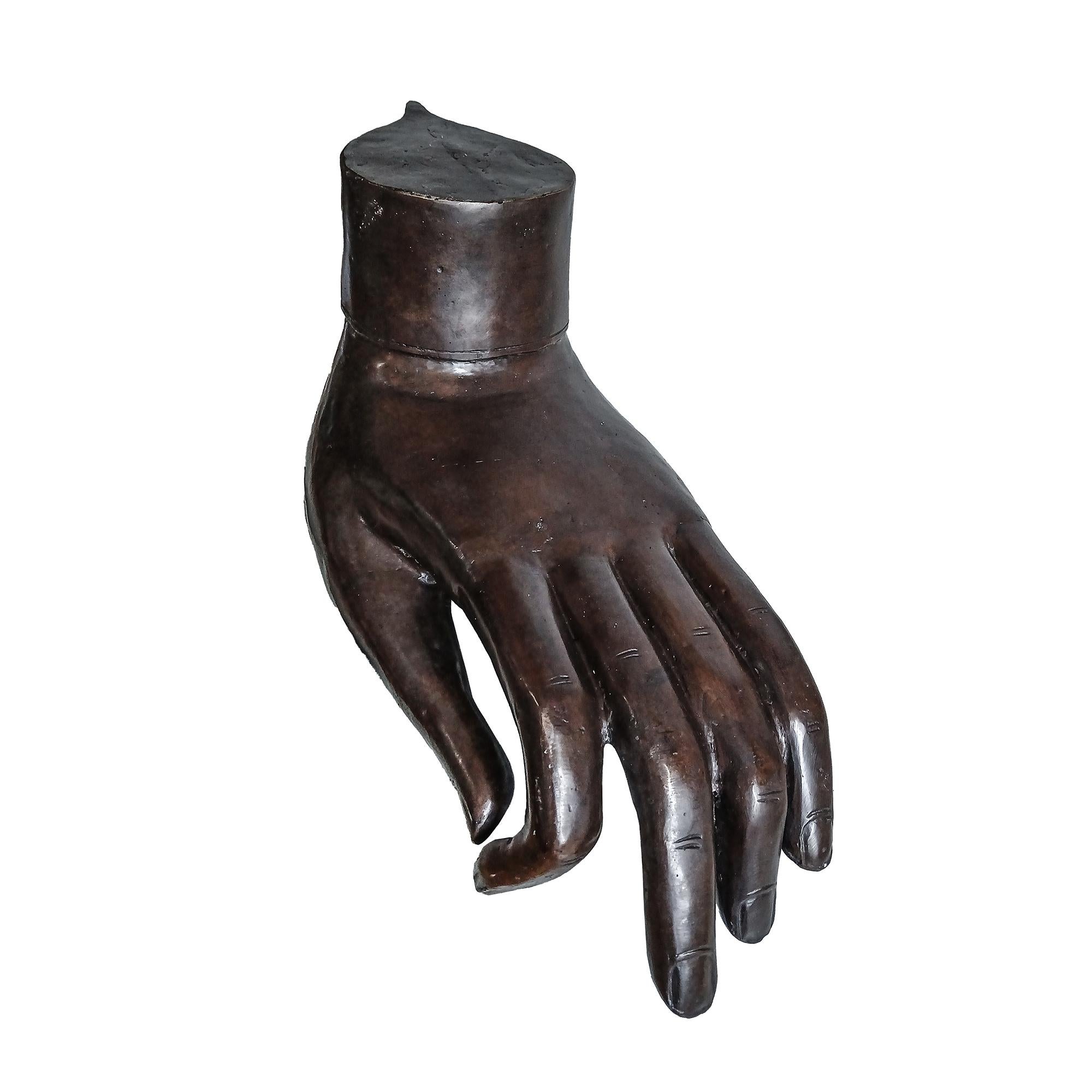 Late 20th Century Bronze Buddha Hand en vente 10