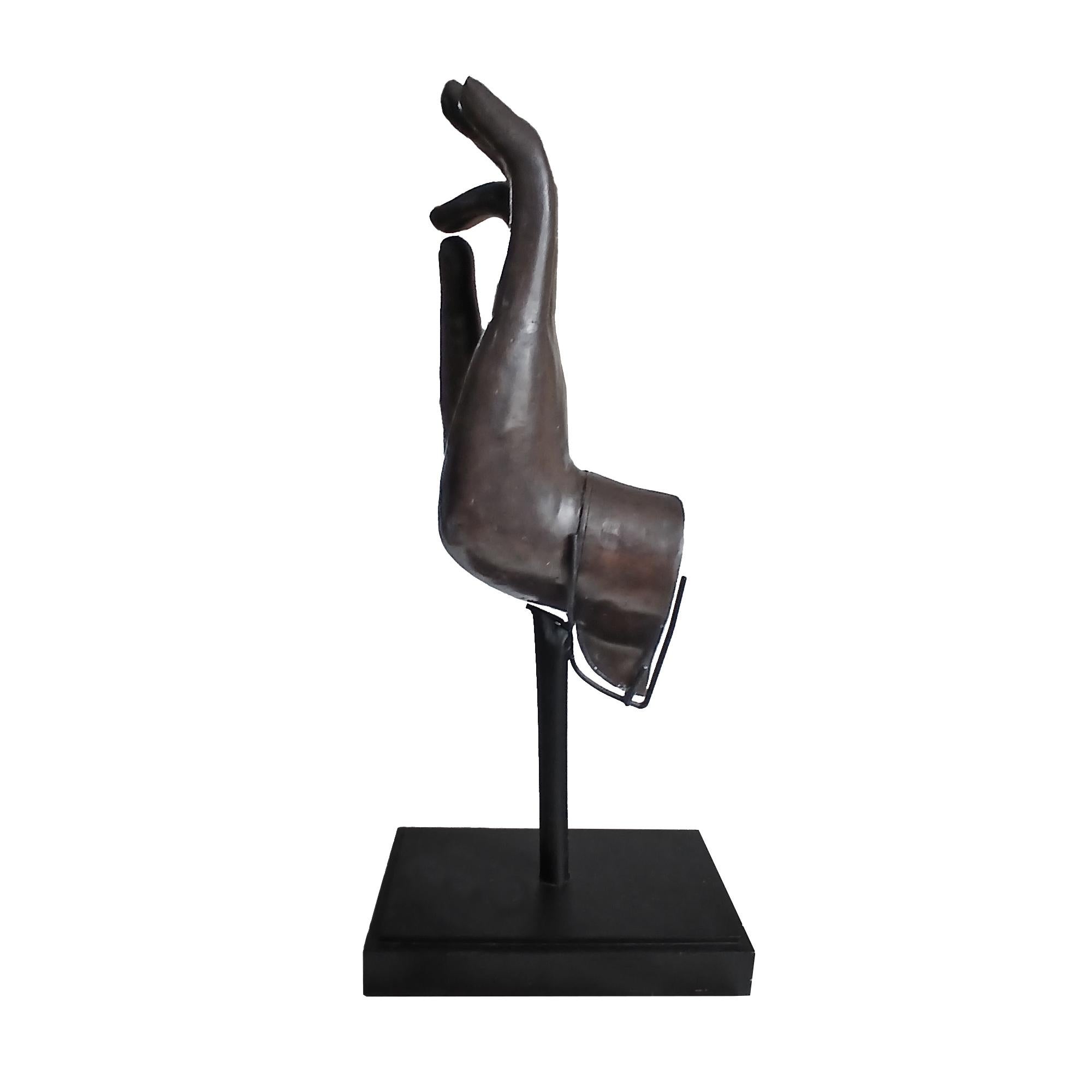 Late 20th Century Bronze Buddha Hand en vente 1