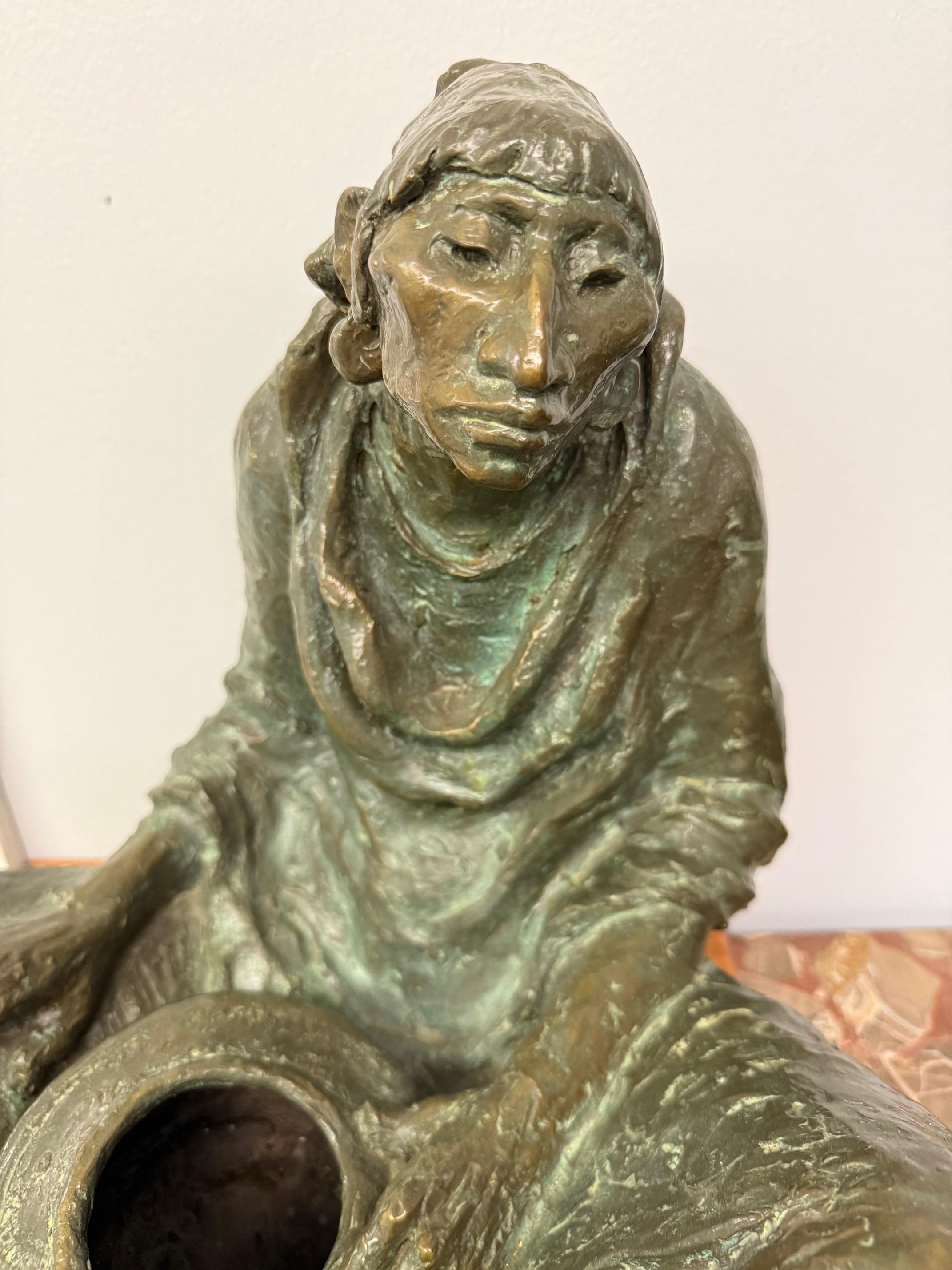 Américain Bronze de la fin du XXe siècle 