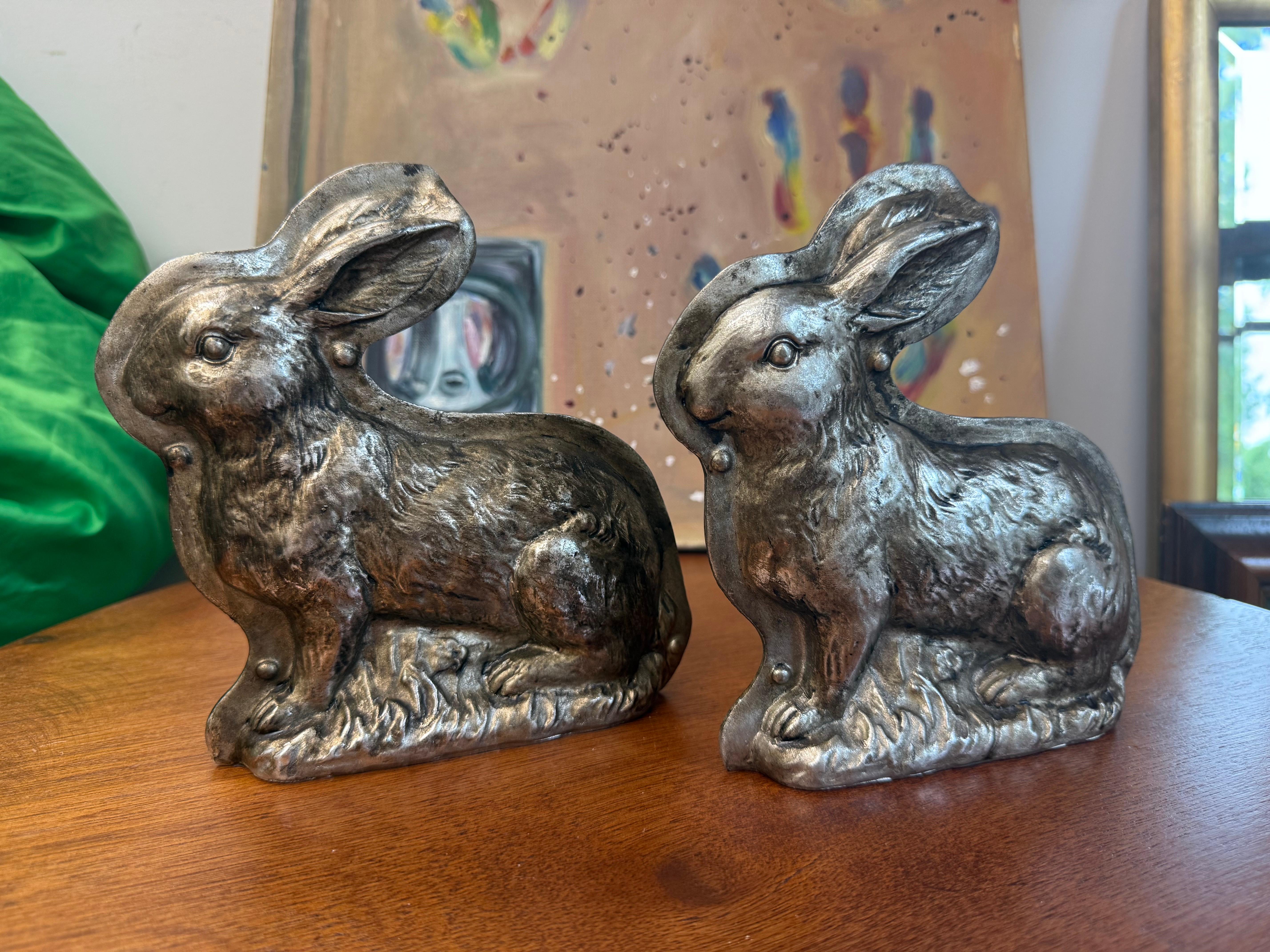 Late 20th Century Bunny Rabbit Decor - A Pair For Sale 1