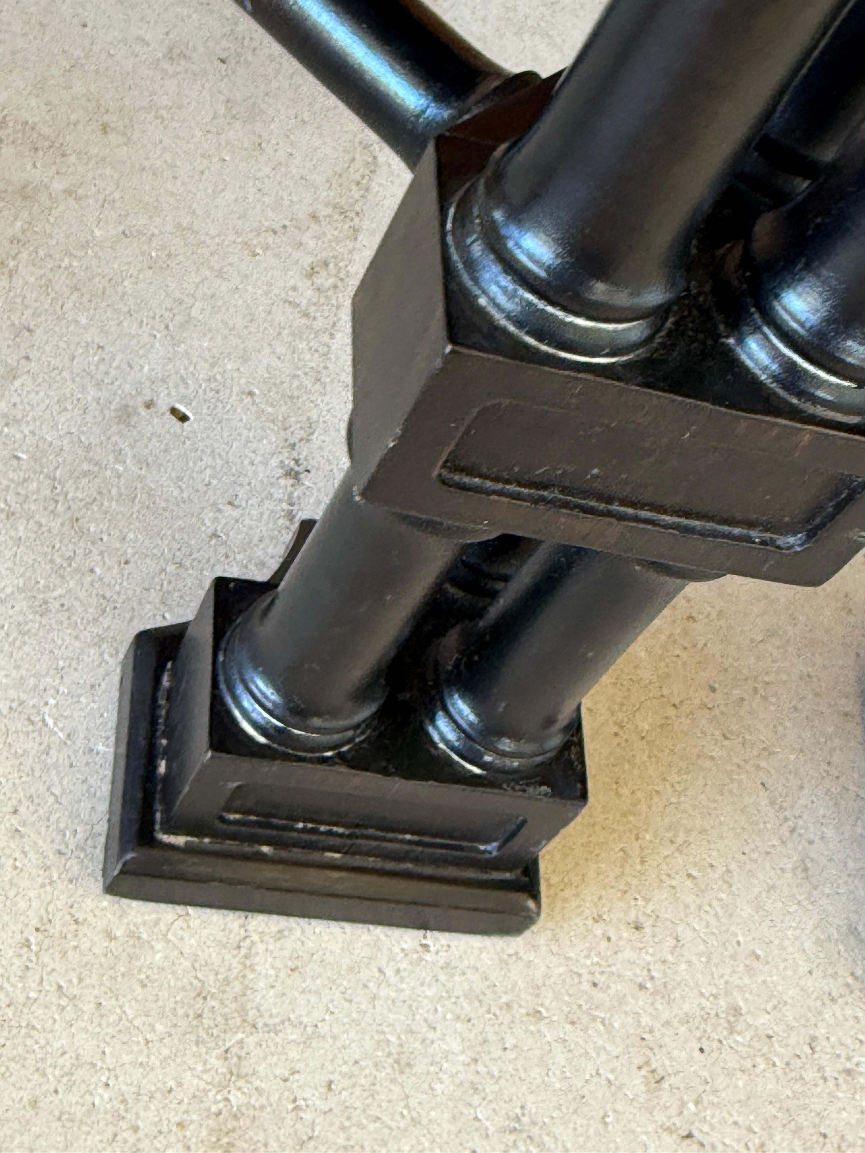 Chinesische Chippendale-Hocker aus Kunstbambus des späten 20. Jahrhunderts - Paar (Polster) im Angebot