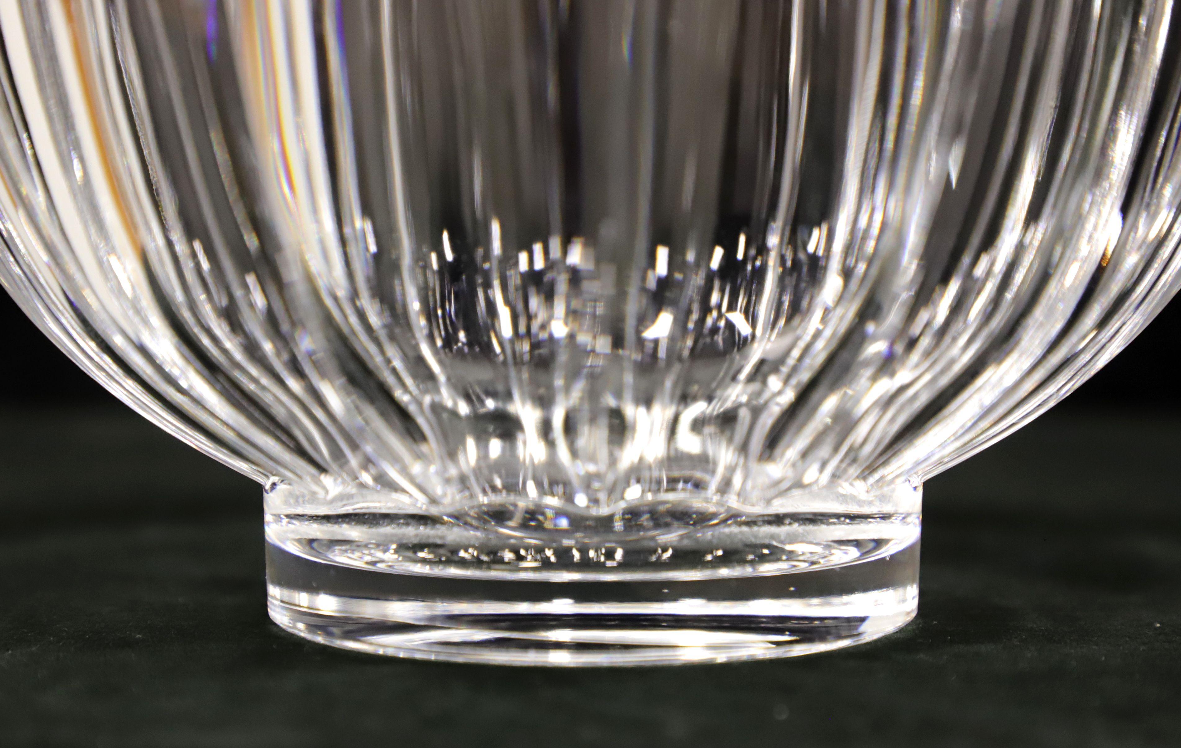 Late 20th Century Crystal Bowl - A For Sale 1