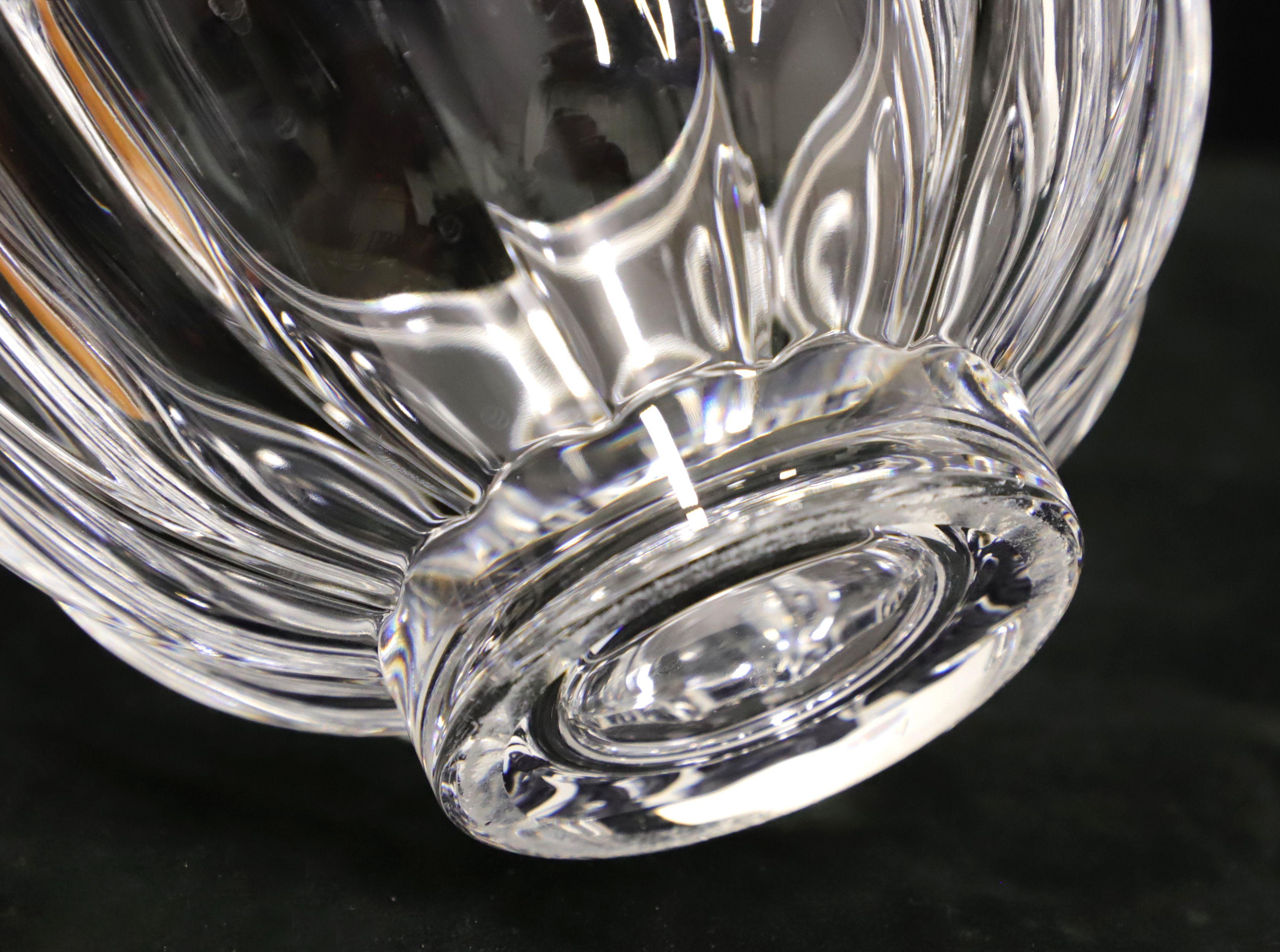 Late 20th Century Crystal Bowl - A For Sale 2