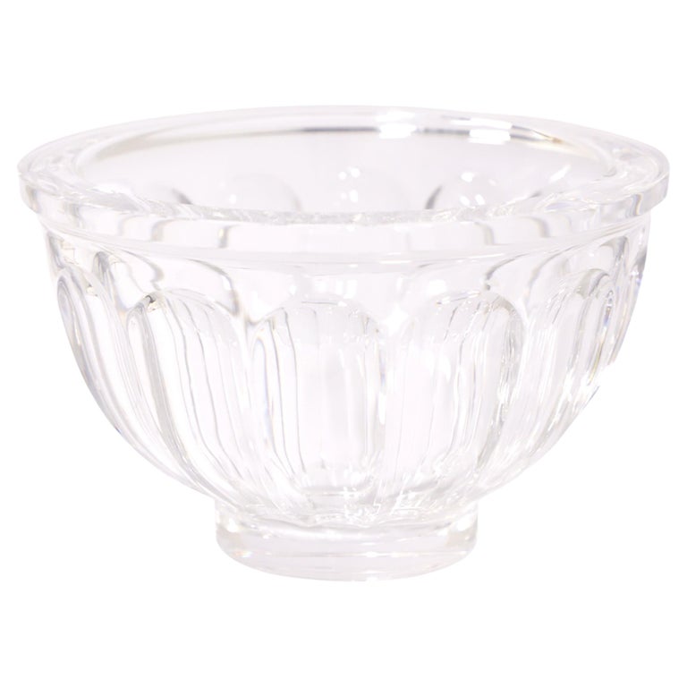 Late 20th Century Crystal Bowl A For Sale at 1stDibs