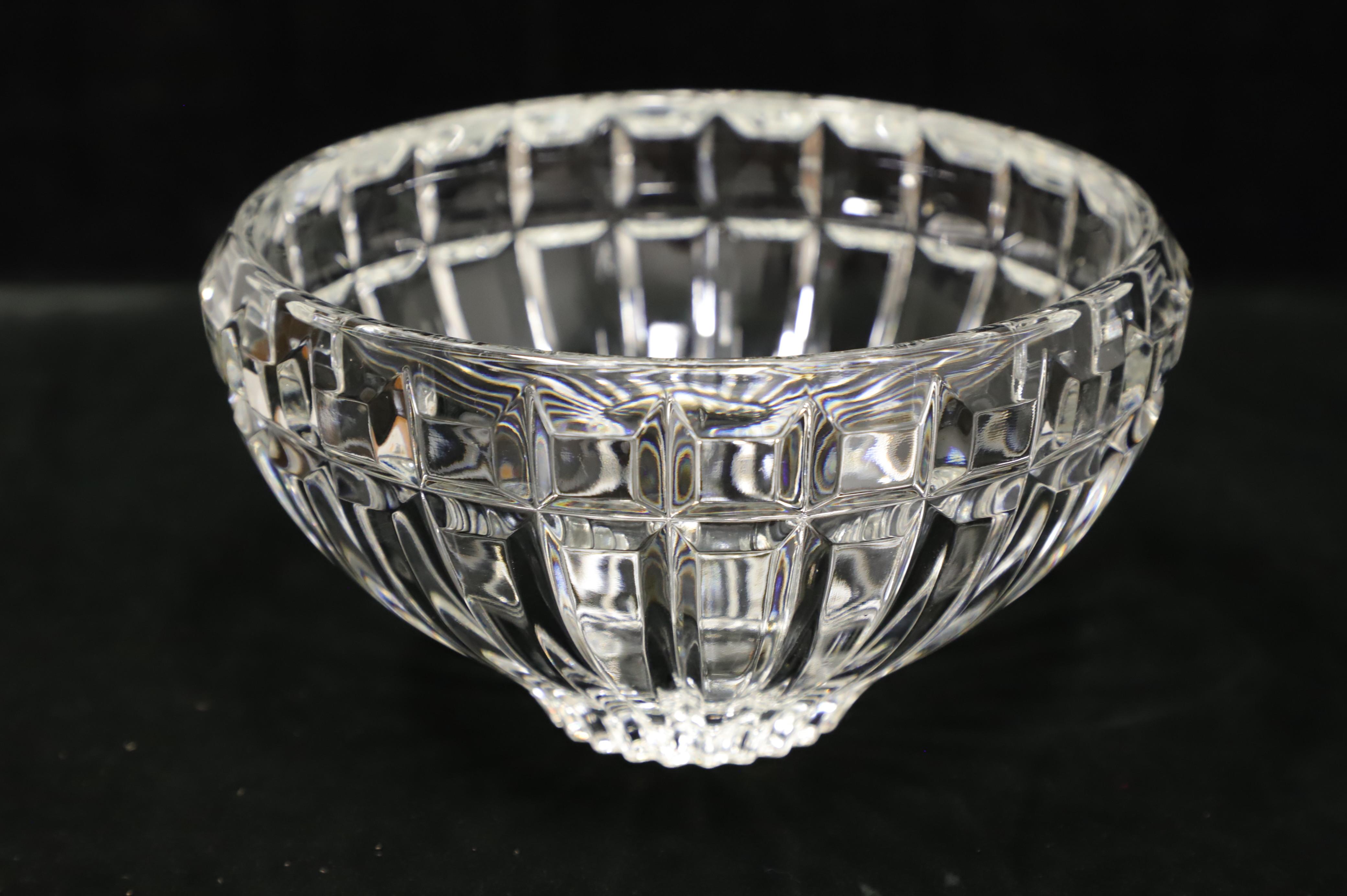 Autre Coupe en cristal de la fin du 20e siècle - C. en vente