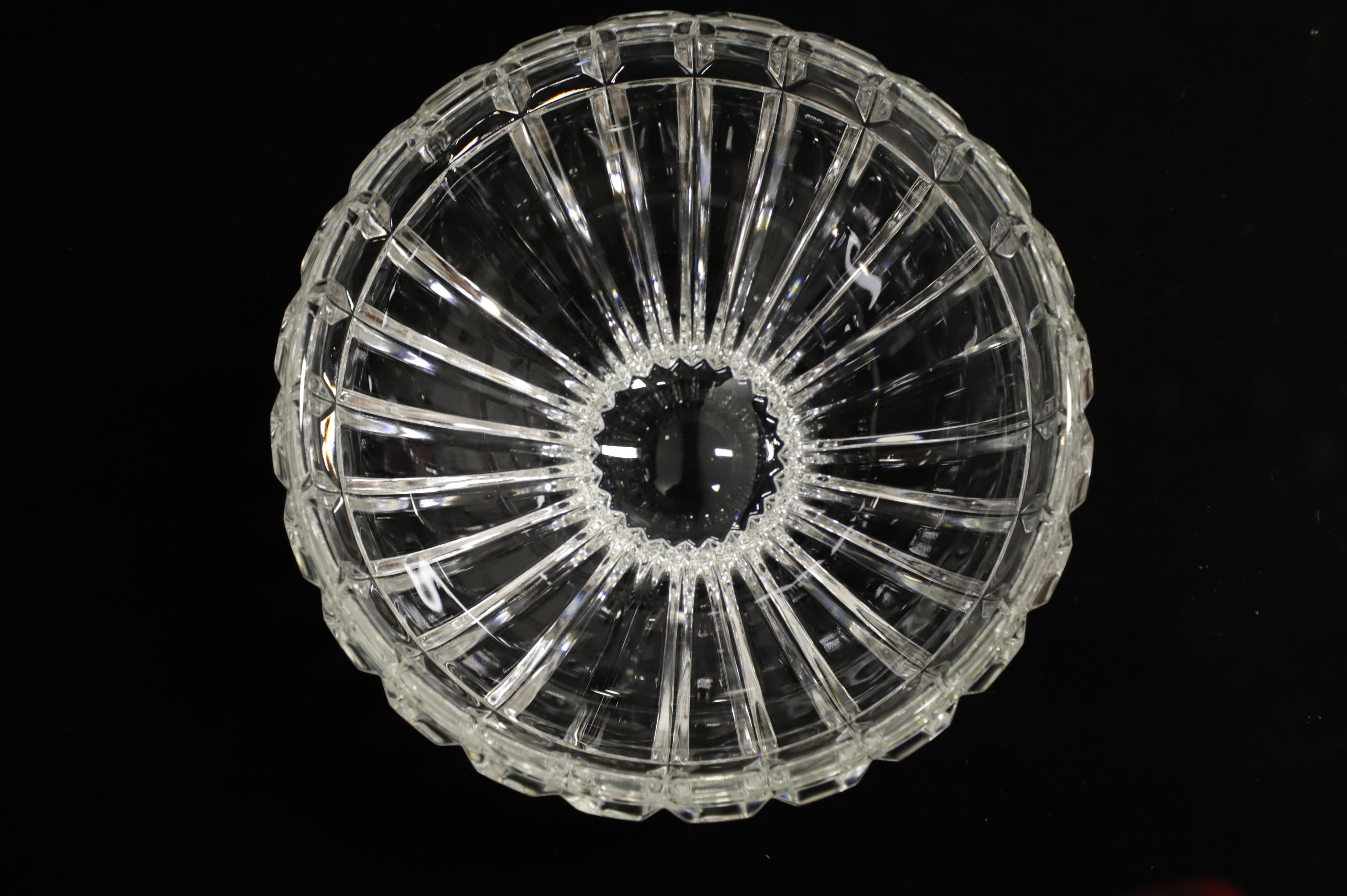 20ième siècle Coupe en cristal de la fin du 20e siècle - C. en vente