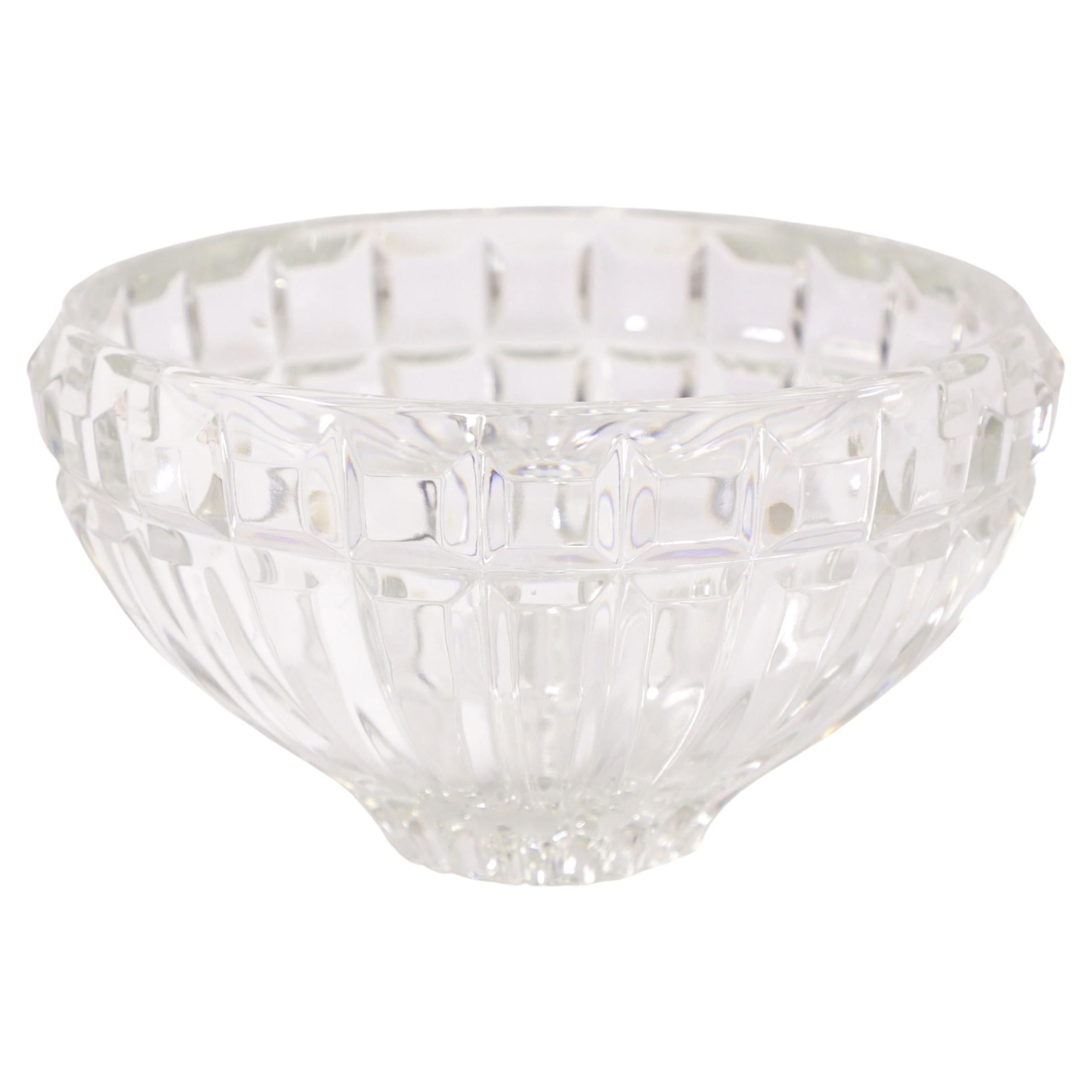 Late 20th Century Crystal Bowl - C