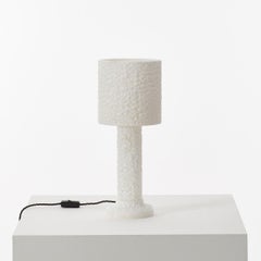 Late 20th Century Cylindrical Alabaster Lamp, Spain