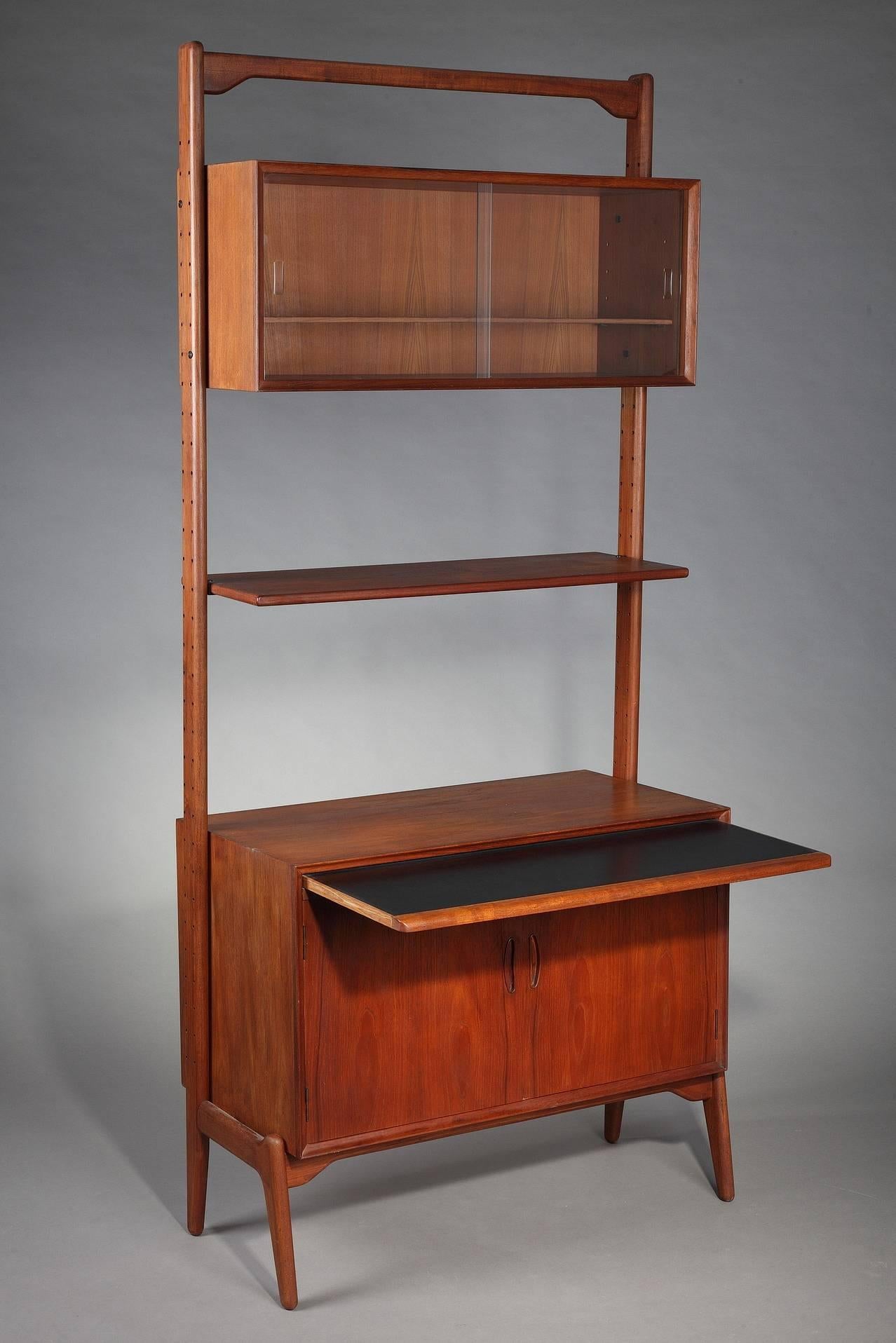 Late 20th Century Danish Teak Modular Bookcase 2