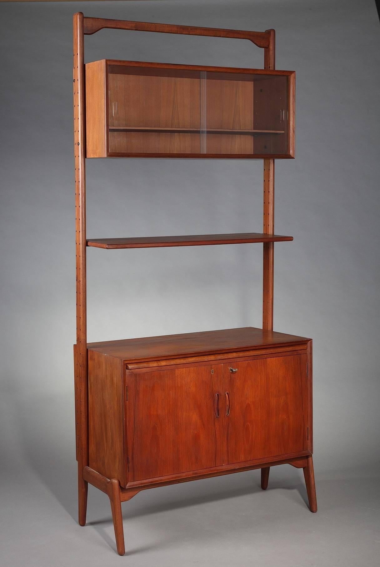 Late 20th Century Danish Teak Modular Bookcase 3