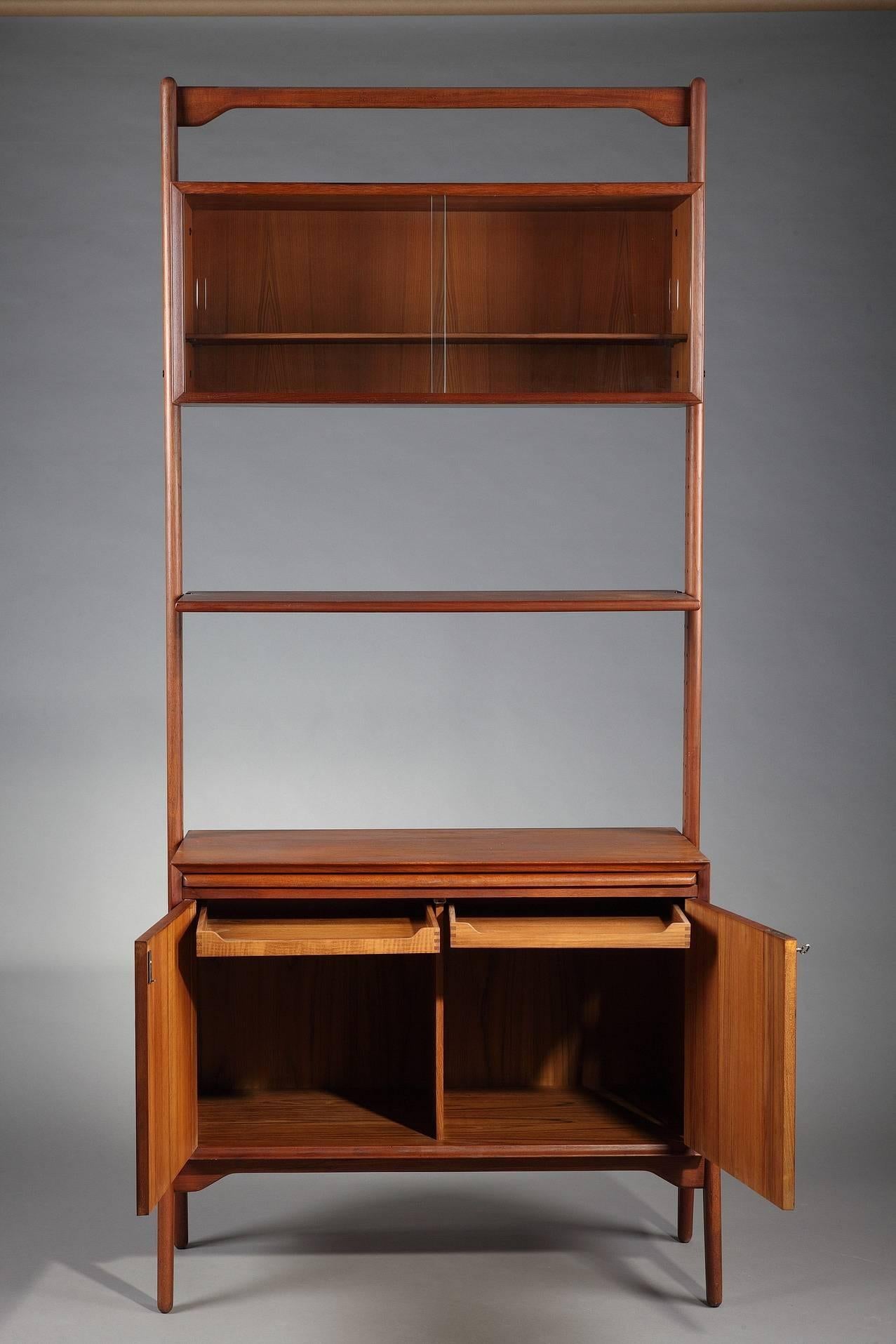 Late 20th Century Danish Teak Modular Bookcase 4