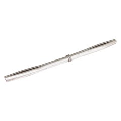 Late 20th Century Dutch Silver Double Pencil Holder