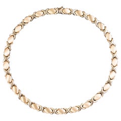 Collar de eslabones de fantasía de finales del siglo XX Circa años 90