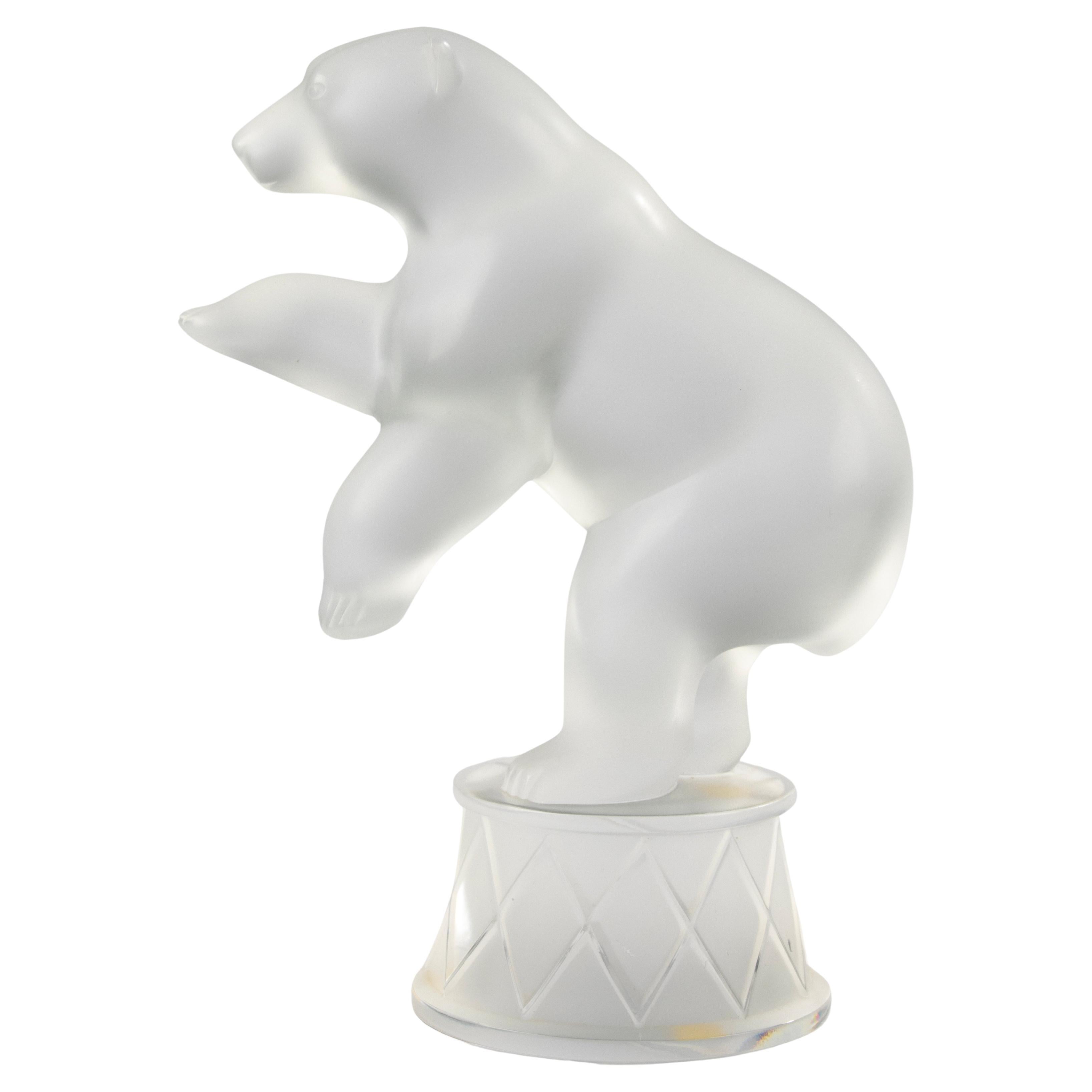 Lalique Bear - 3 For Sale on 1stDibs | lalique polar bear