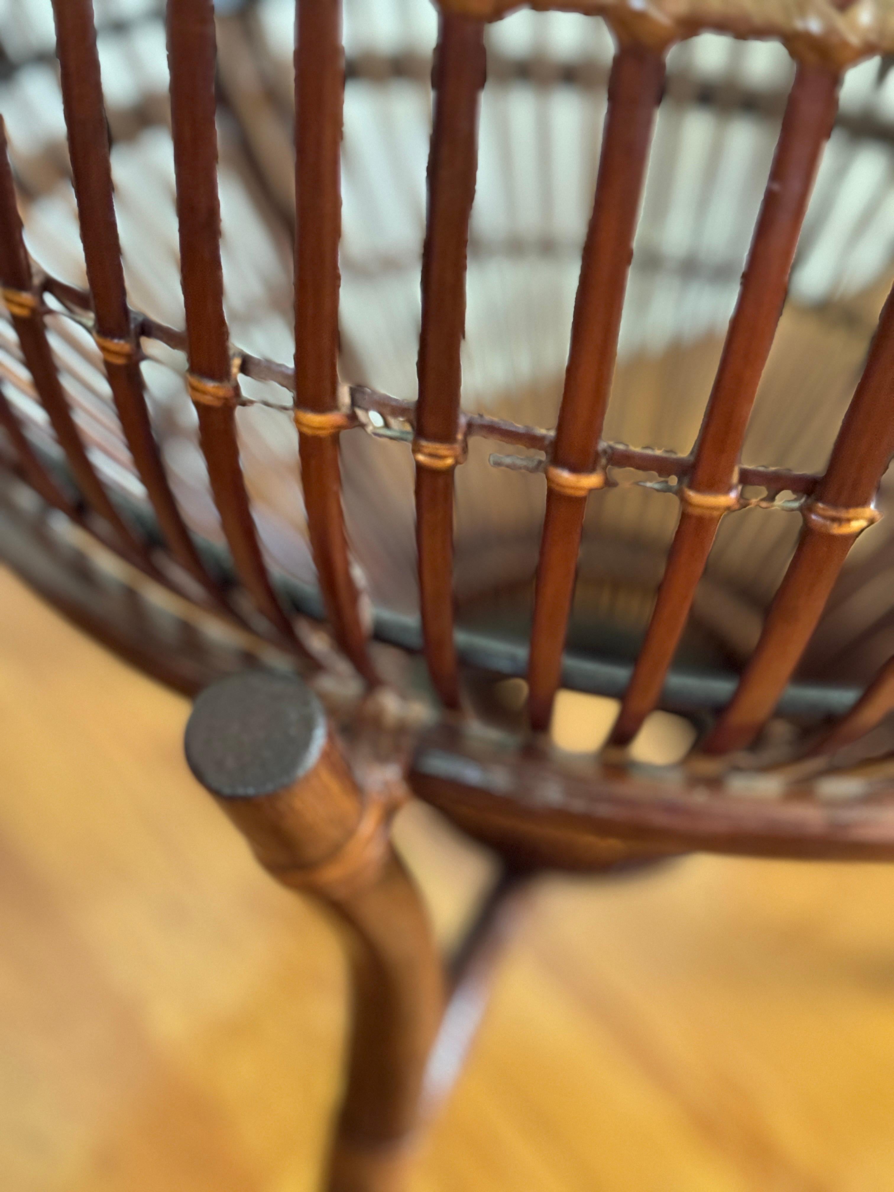 Tables à panier en forme de piège à poisson de la fin du 20e siècle dans le style de Franco Albini en vente 3