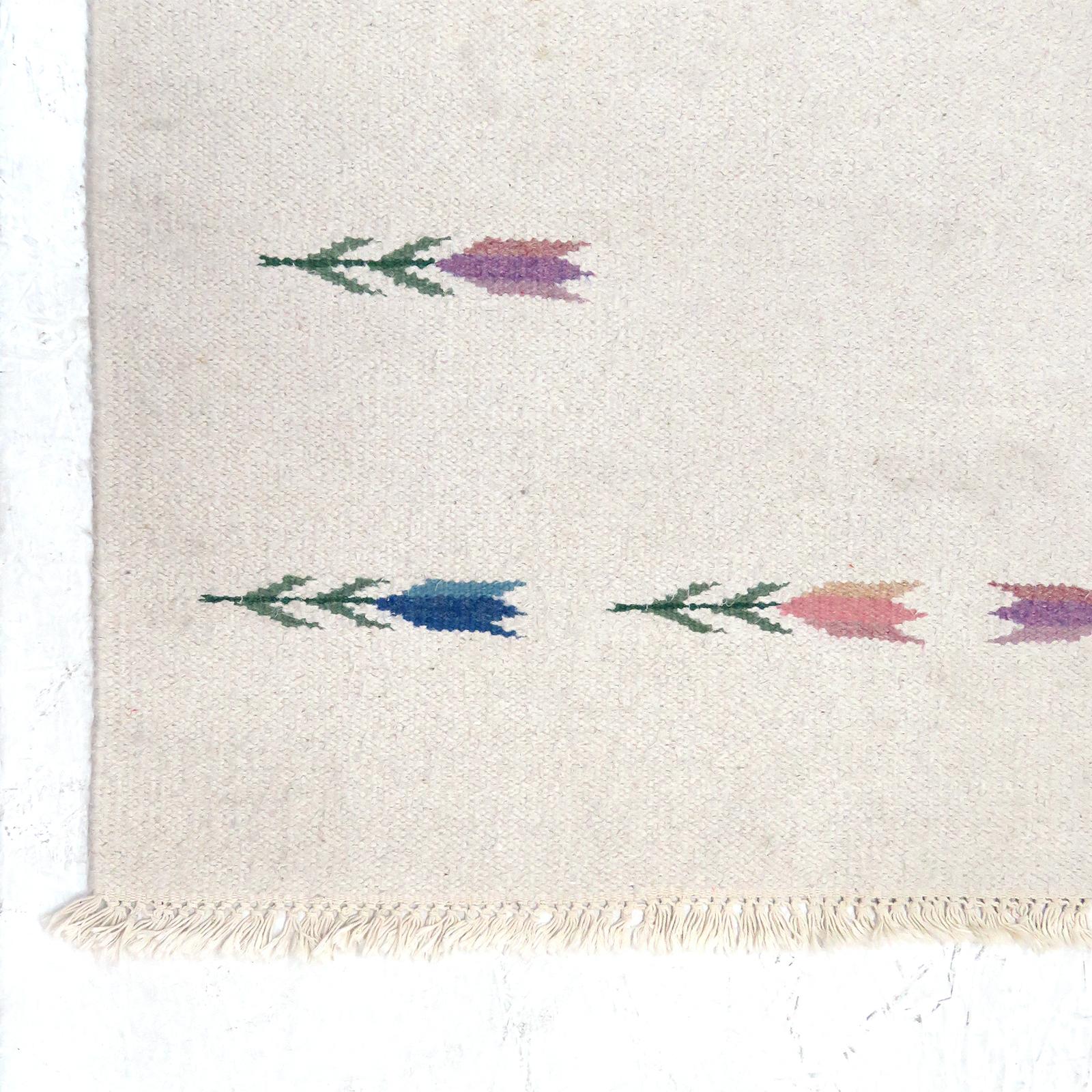 Romanian Late 20th Century Flat-Weave Rug For Sale