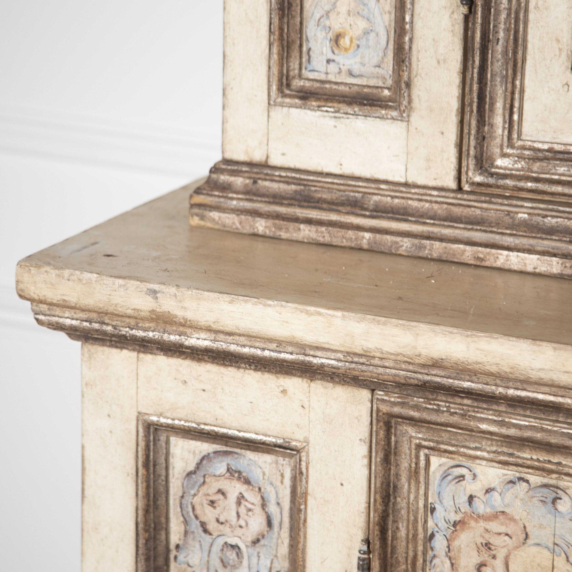 Late 20th Century Florentine Style Bookcase For Sale 1