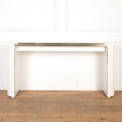 Tavolo consolle Alain Delon del 1980