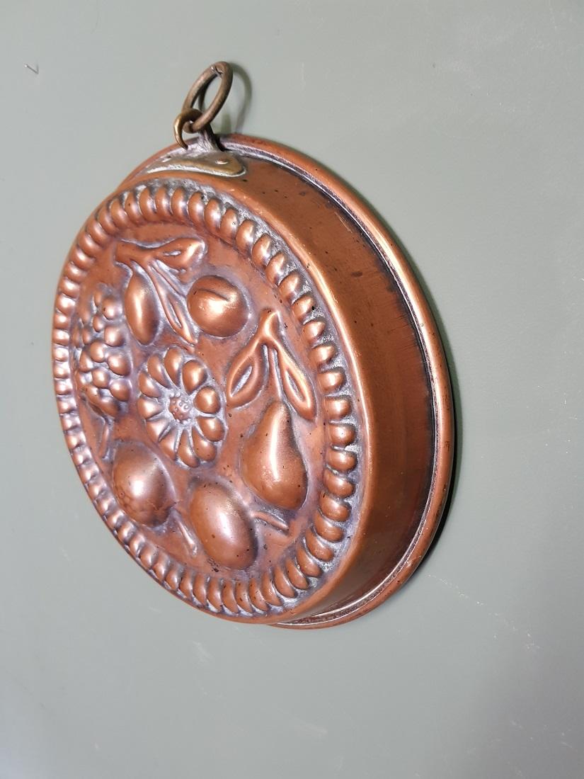 Late 20th Century French Copper Baking Mold 2