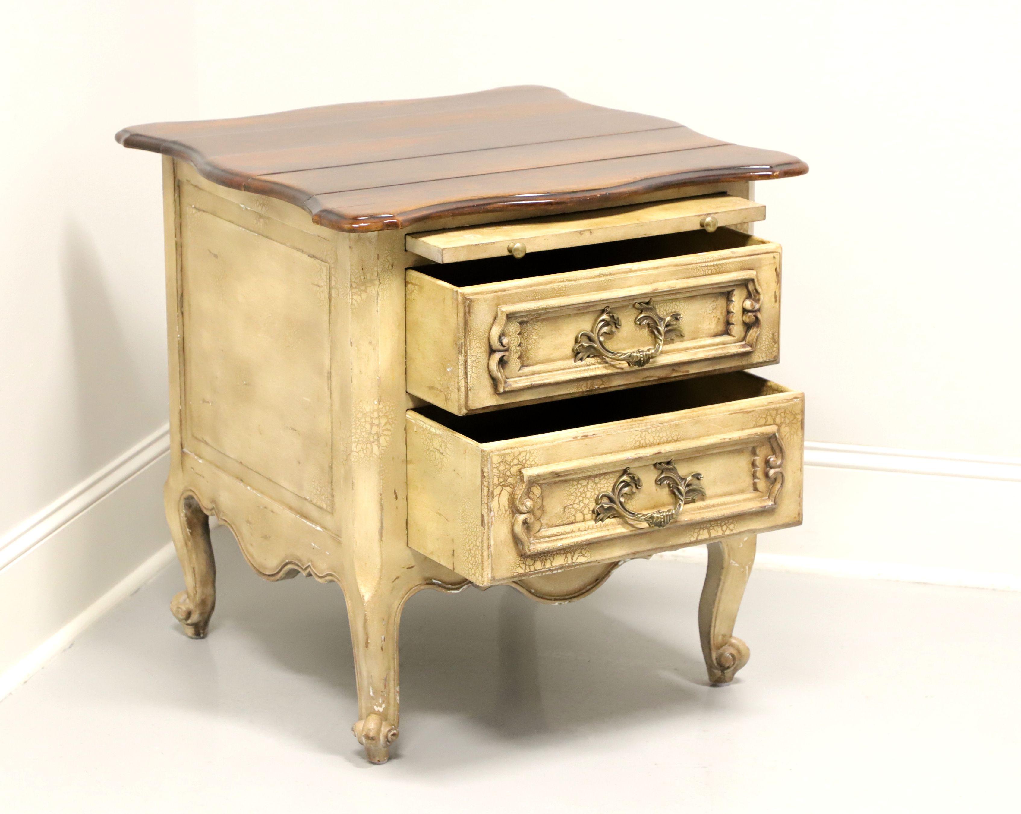 french country nightstand