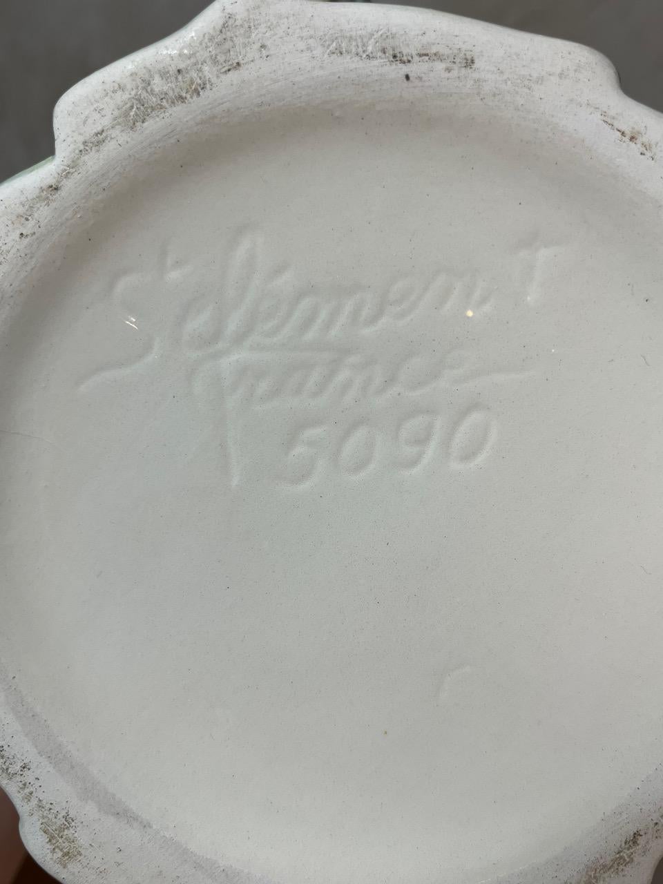 Late 20th century French St Clément Ceramic Tea-pot, 1960s For Sale 8