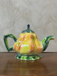 Théière en céramique St Clément, fin du 20e siècle, 1960