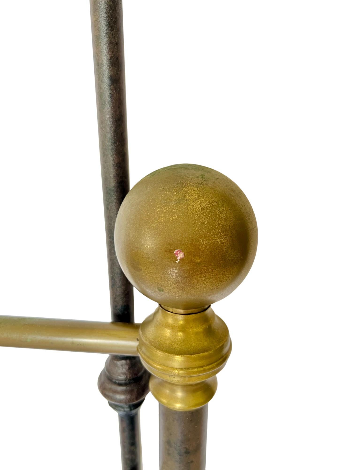 Late 20th Century French Style Metal Headboard & Footboard 2