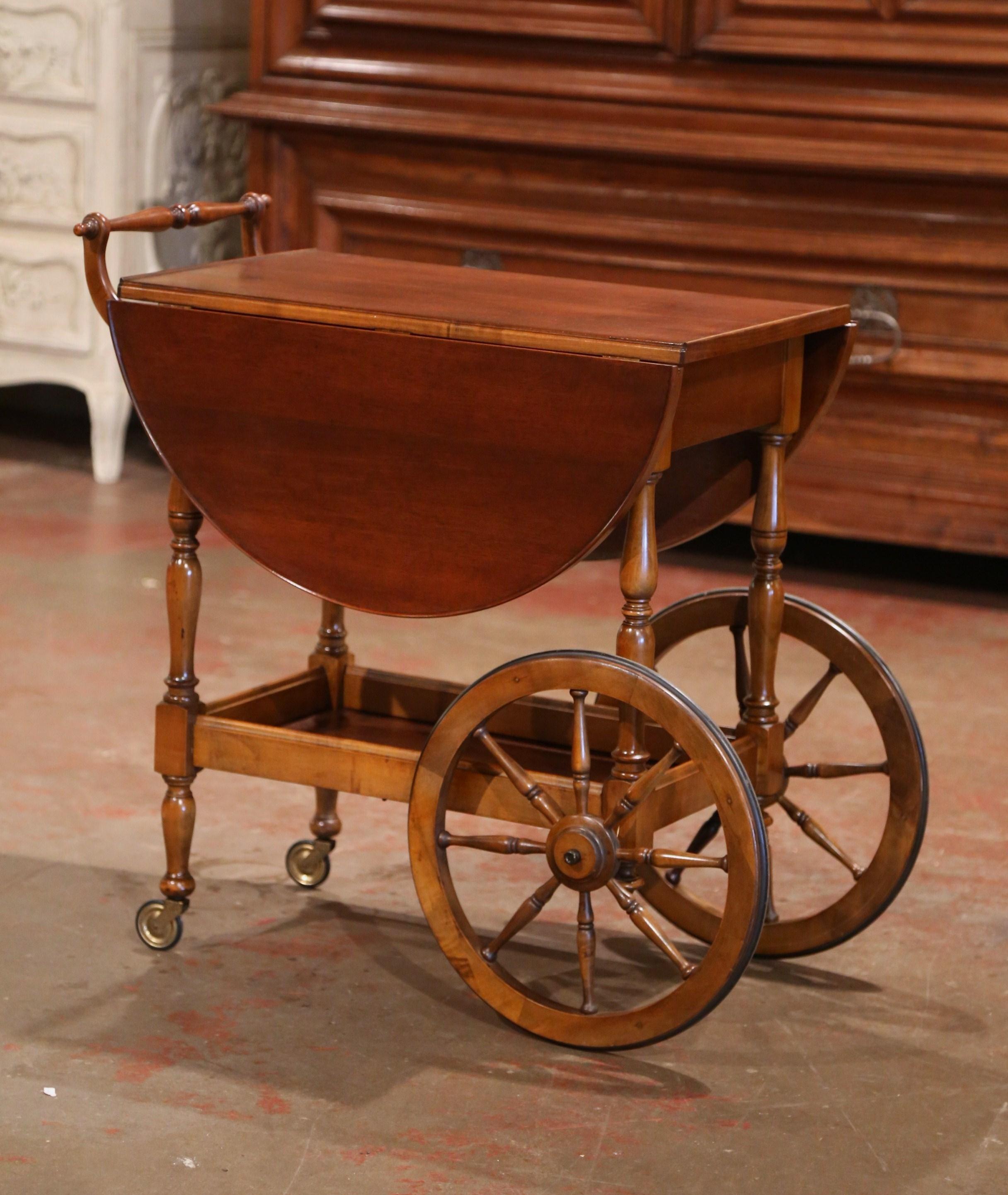 tea carts on wheels