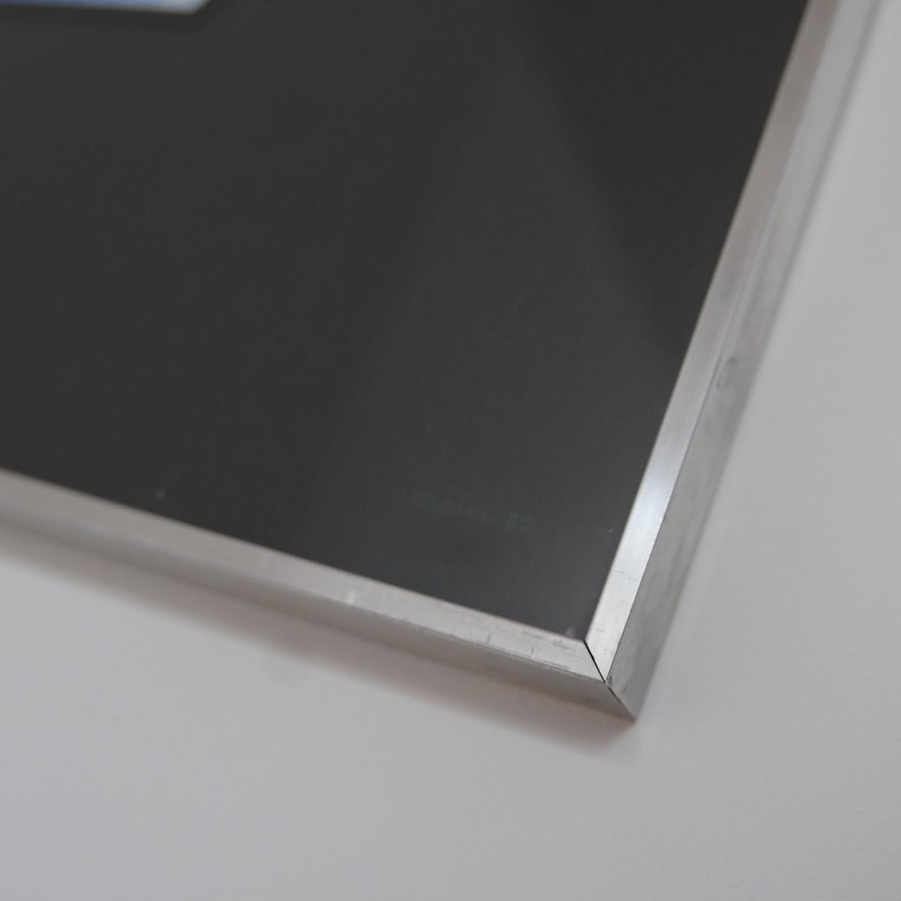 Geometrisches gerahmtes Kunstwerk des späten 20. Jahrhunderts (Französisch) im Angebot