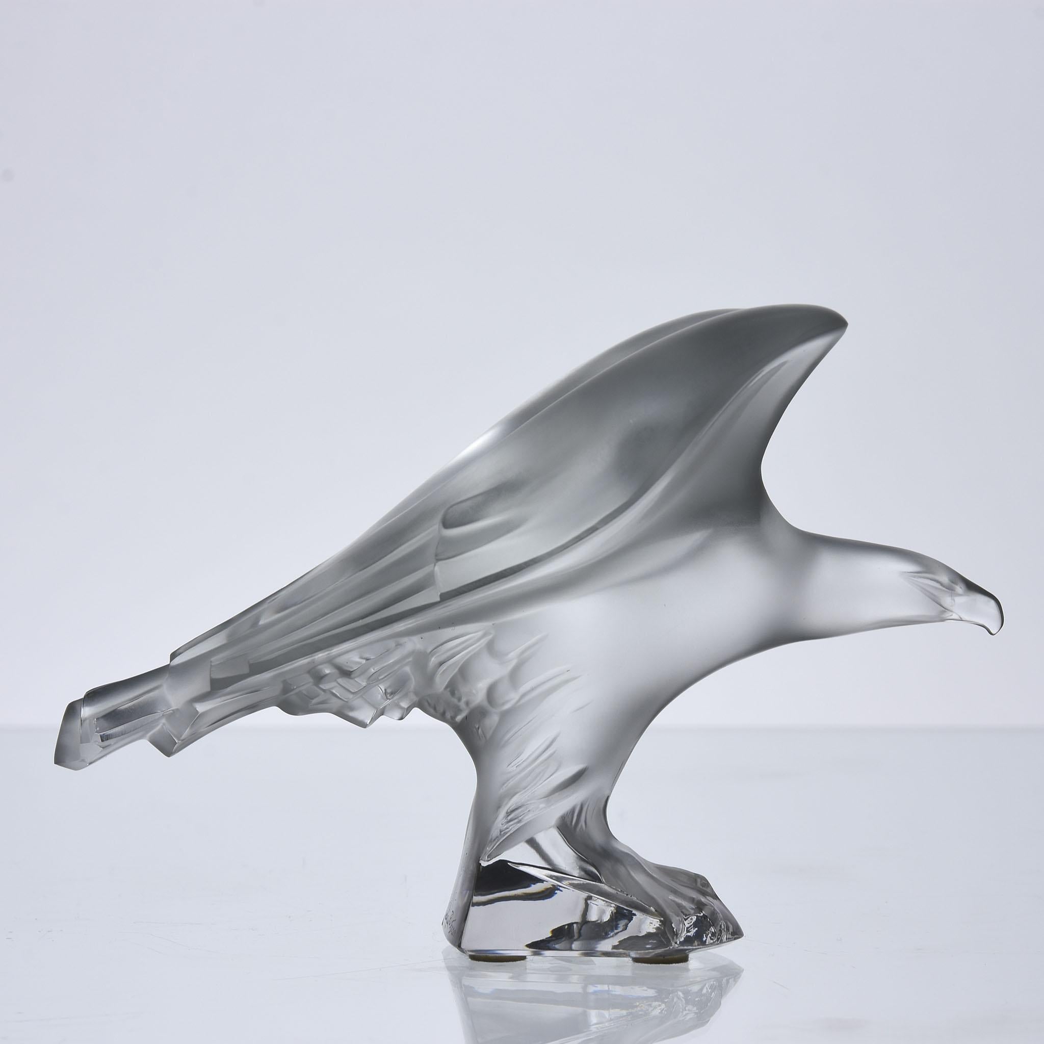 Late 20th Century Glass Sculpture entitled 