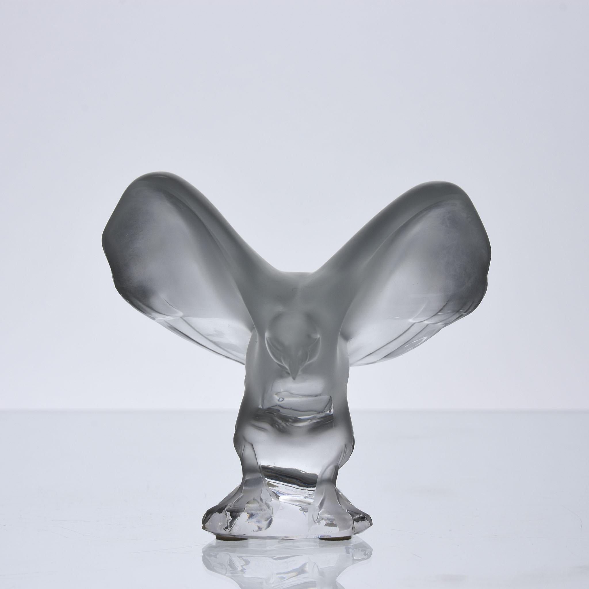 French Late 20th Century Glass Sculpture entitled 