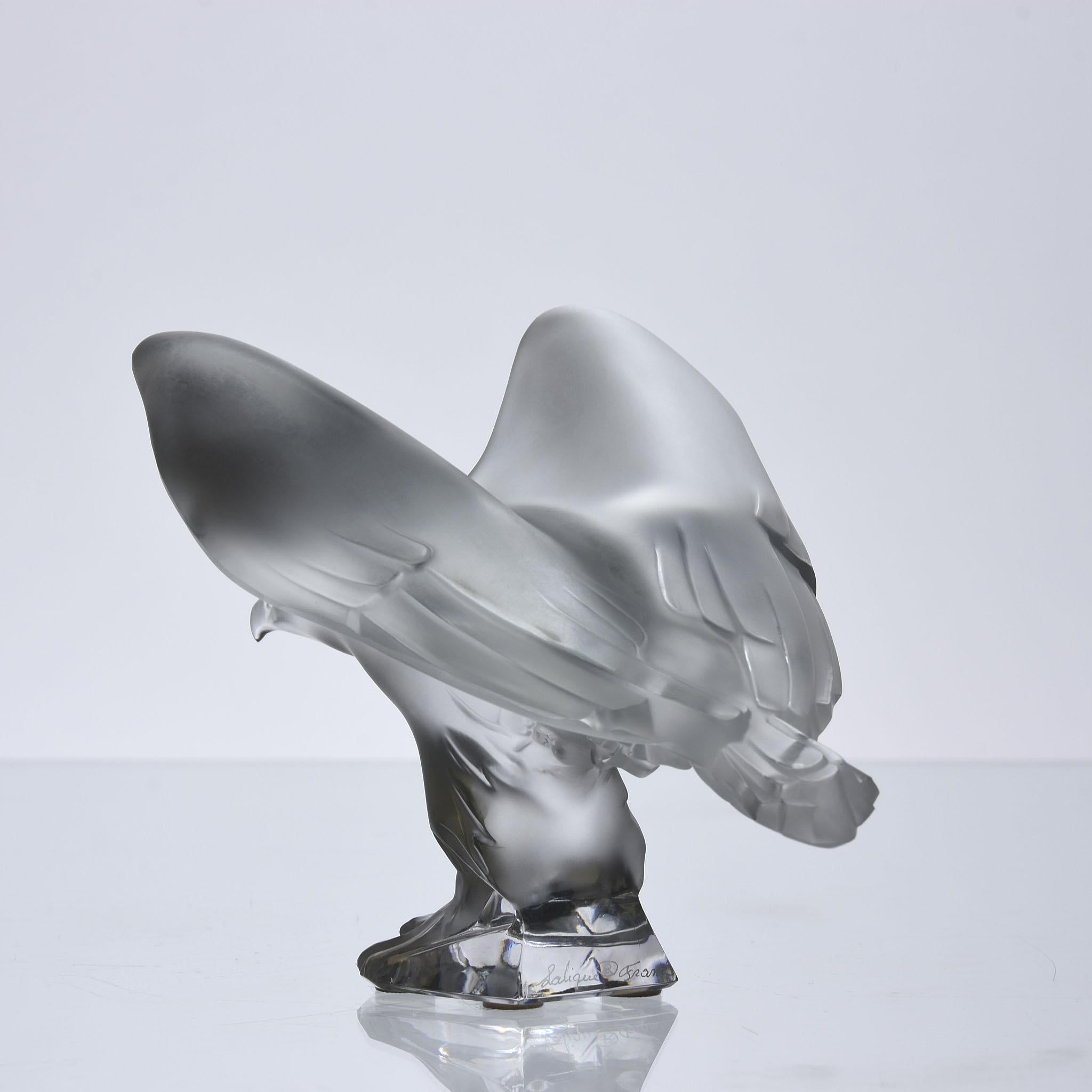 Late 20th Century Glass Sculpture entitled 