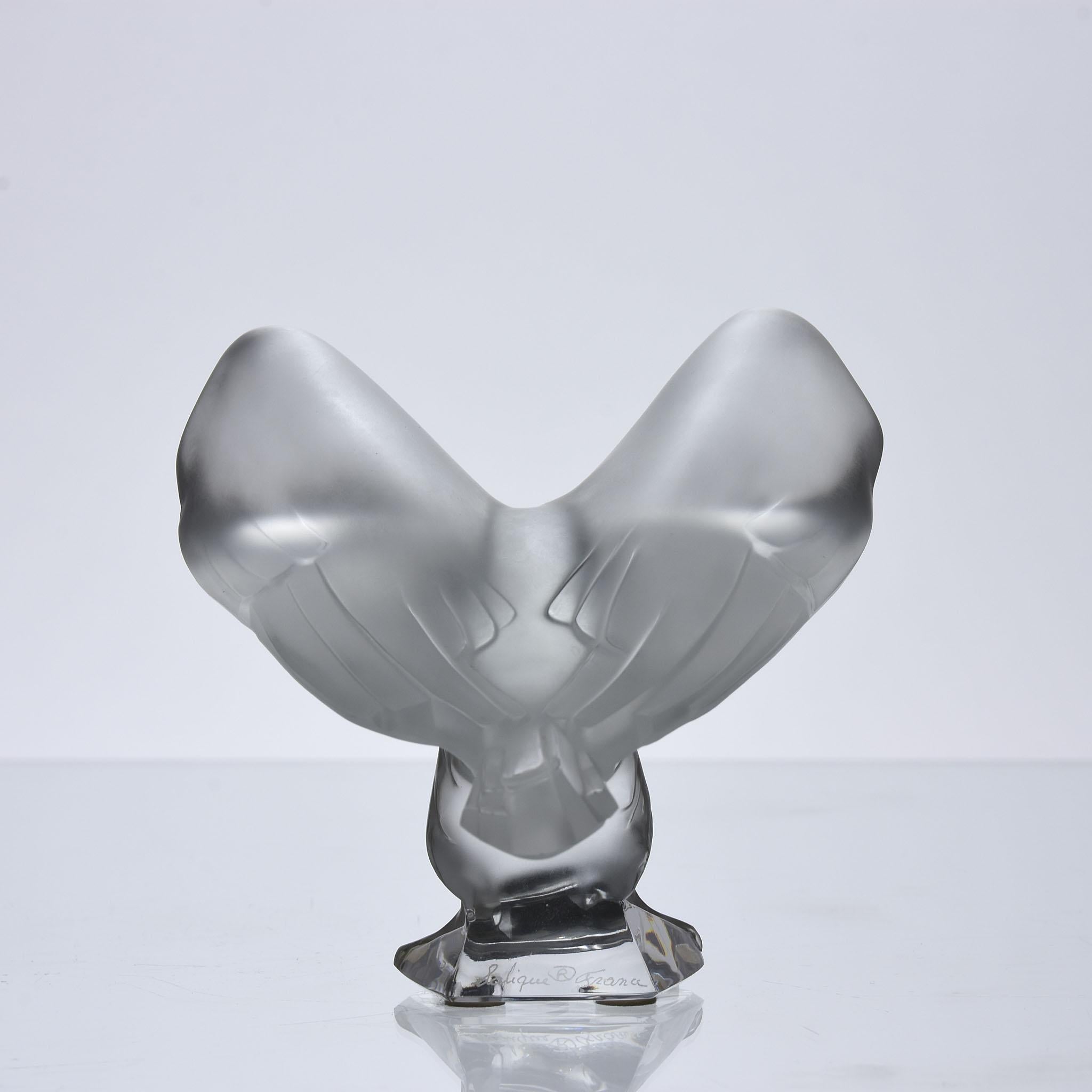 Late 20th Century Glass Sculpture entitled 