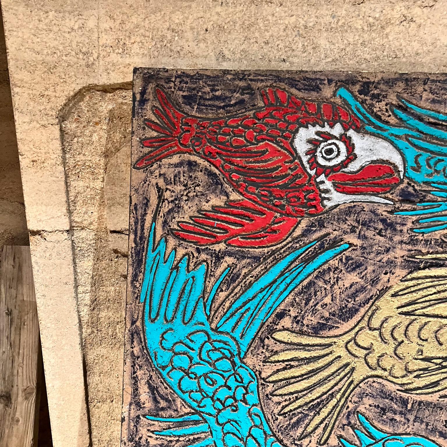 Late 20th Century Gustavo Olguín De Codices Mixed Media Mexico City For Sale 4