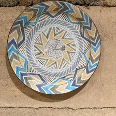 Late 20th Century Handcrafted Charger Plate Wall Art
