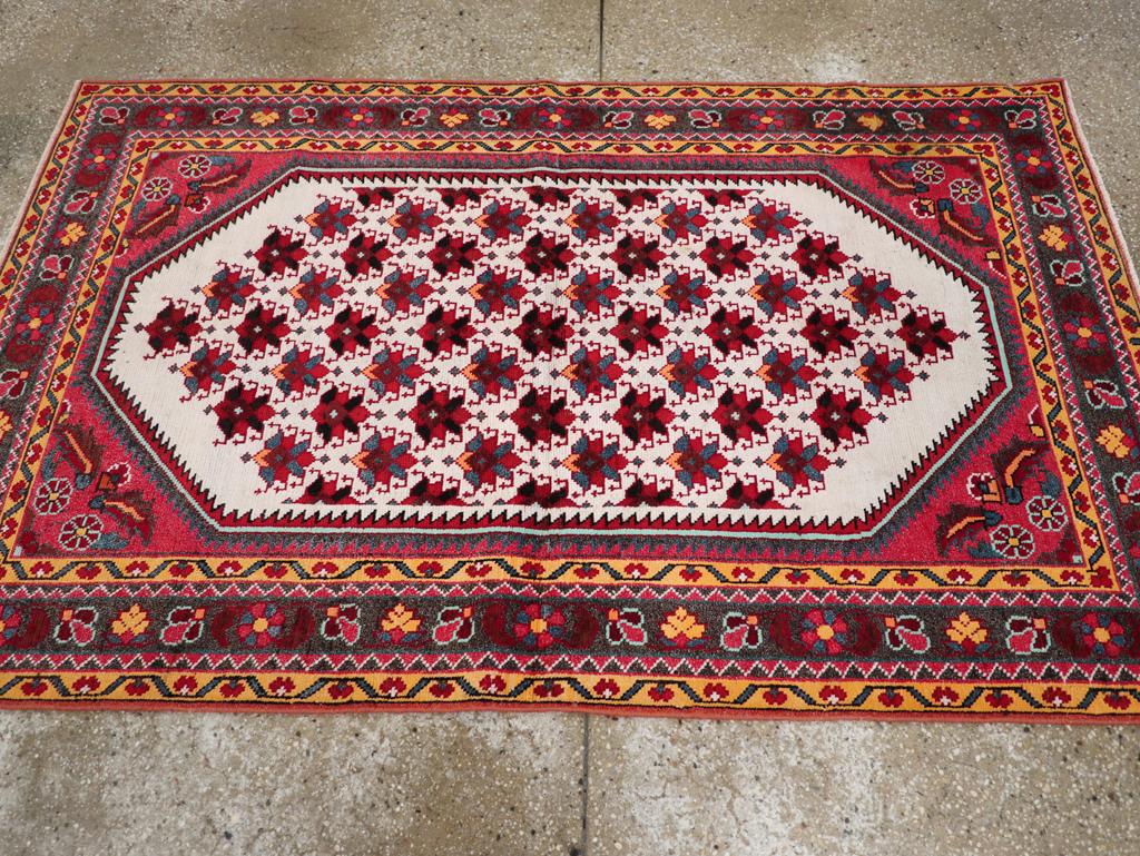 Perse Fin du 20e siècle Tapis persan Malayer fait à la main en vente