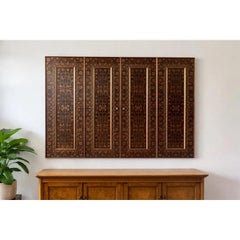 Late 20th Century Hollywood Regency Wall Mounted Tv Hideaway Cabinet